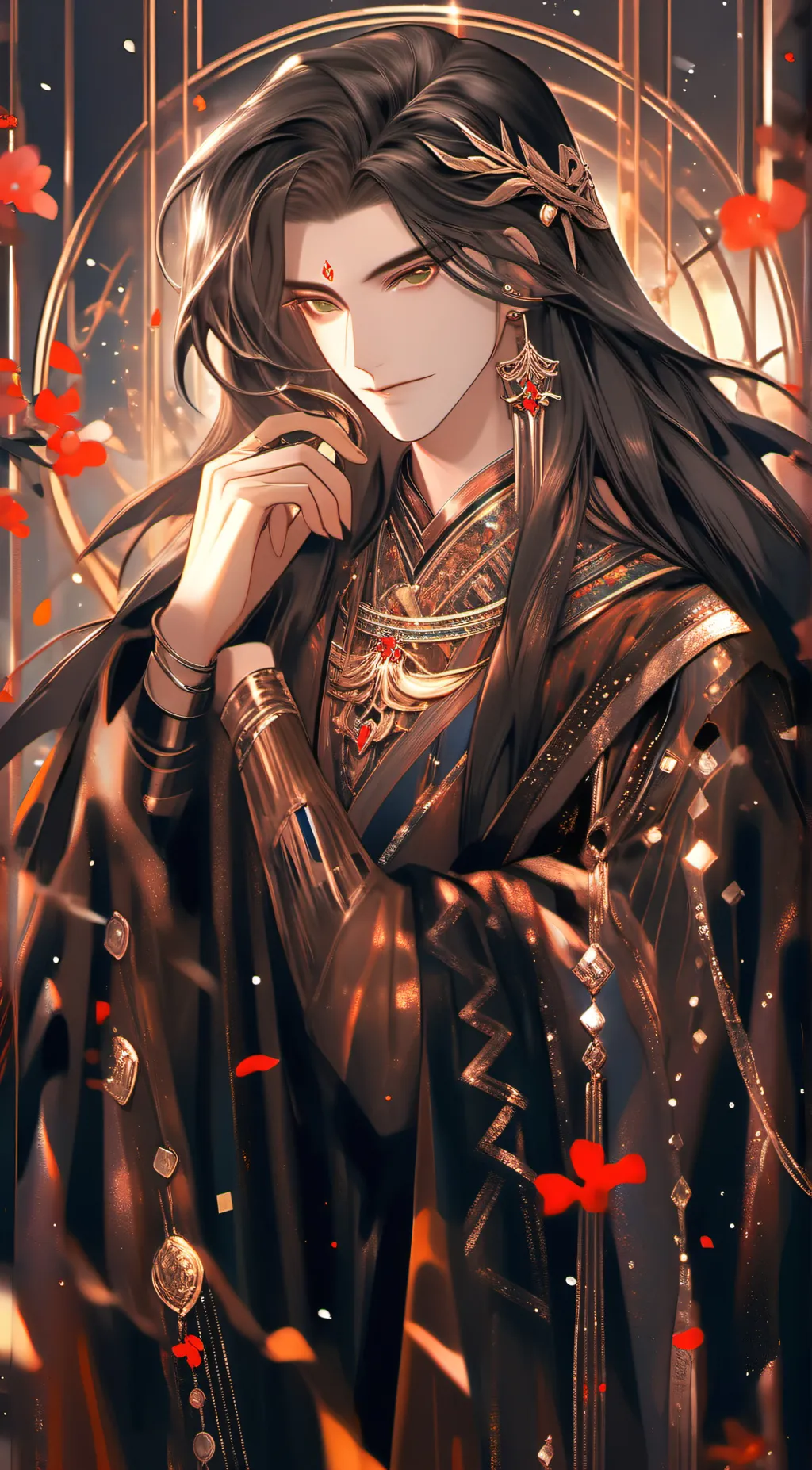 ai character: Sky background