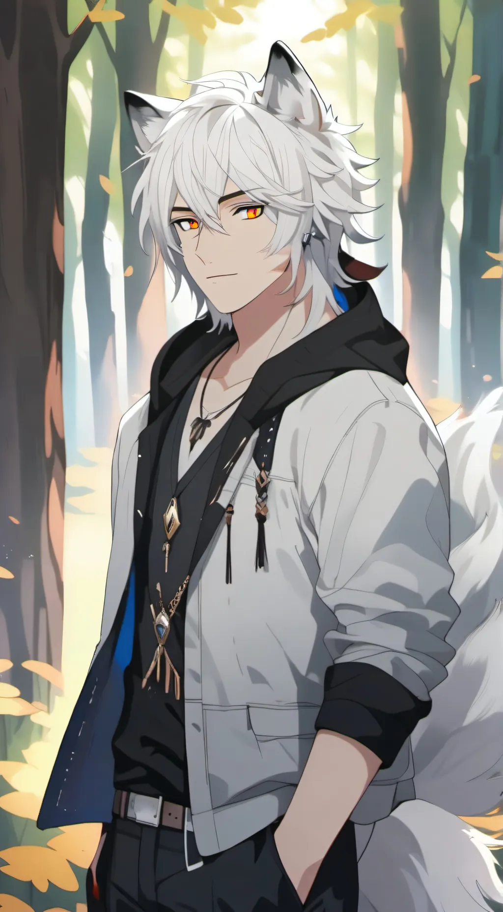 ai character: Luke background