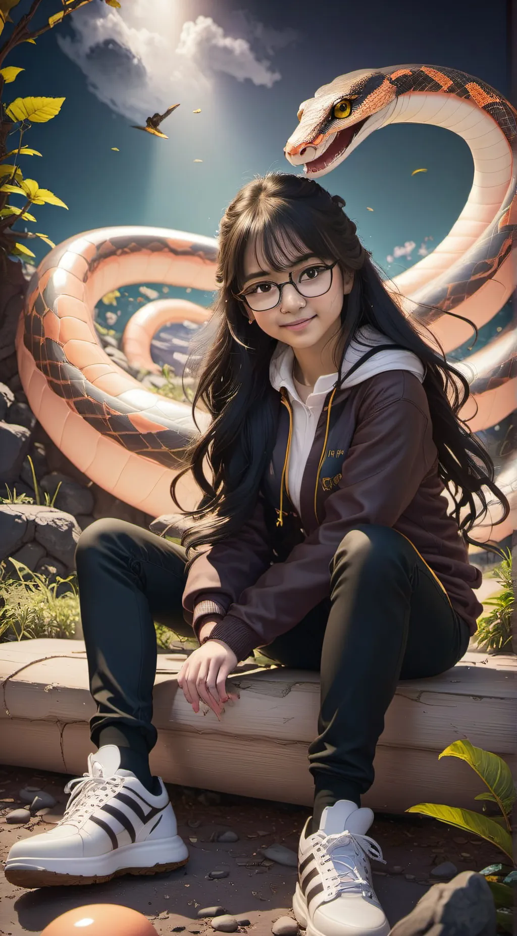 ai character: Andrea background