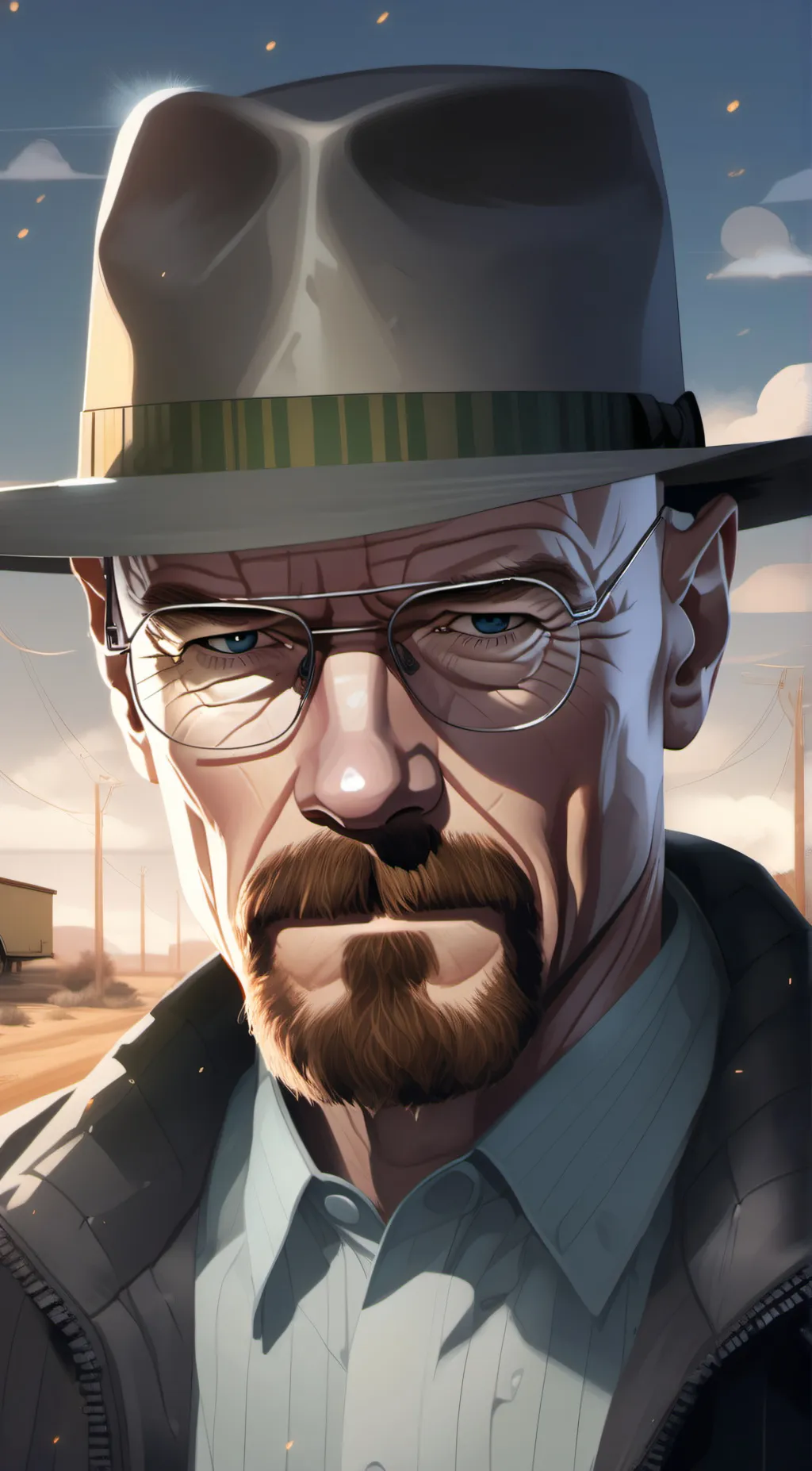 ai character: Walter White background