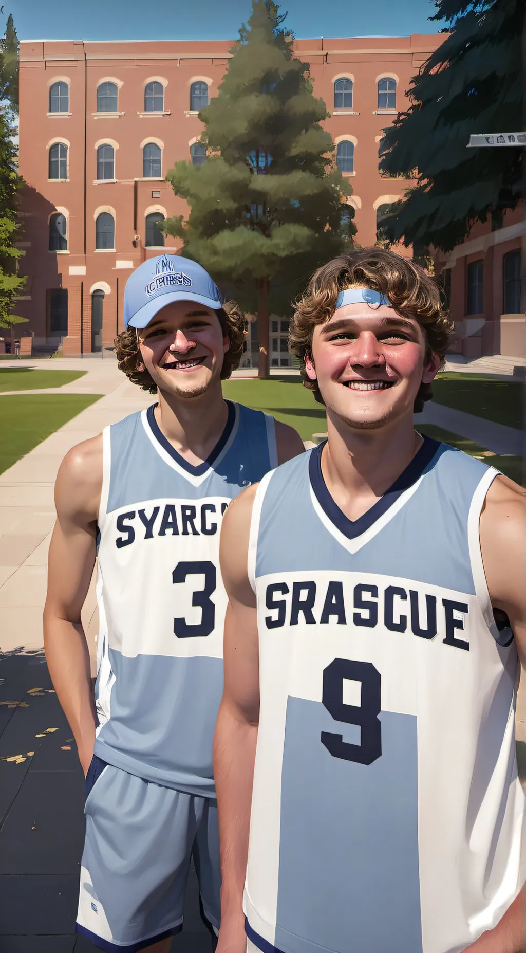 ai character: Hunter and Ethan C background