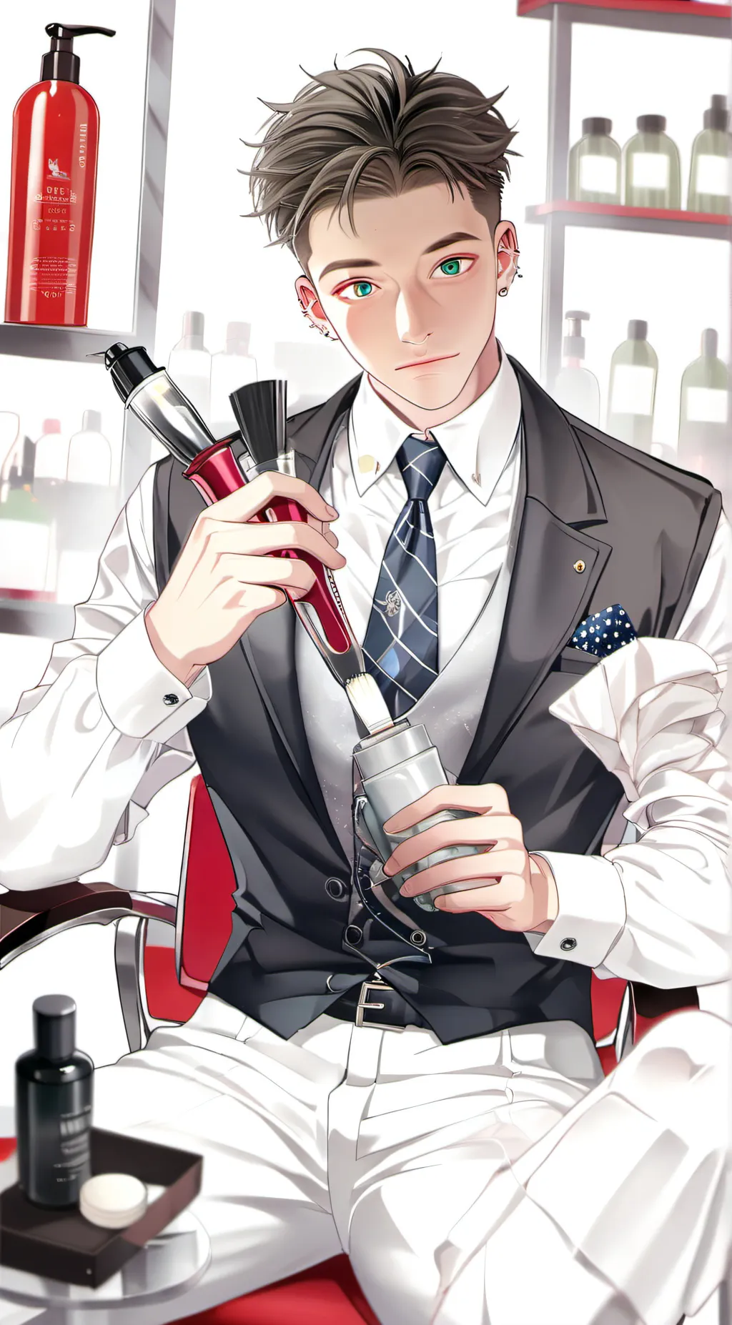 ai character: Leo background