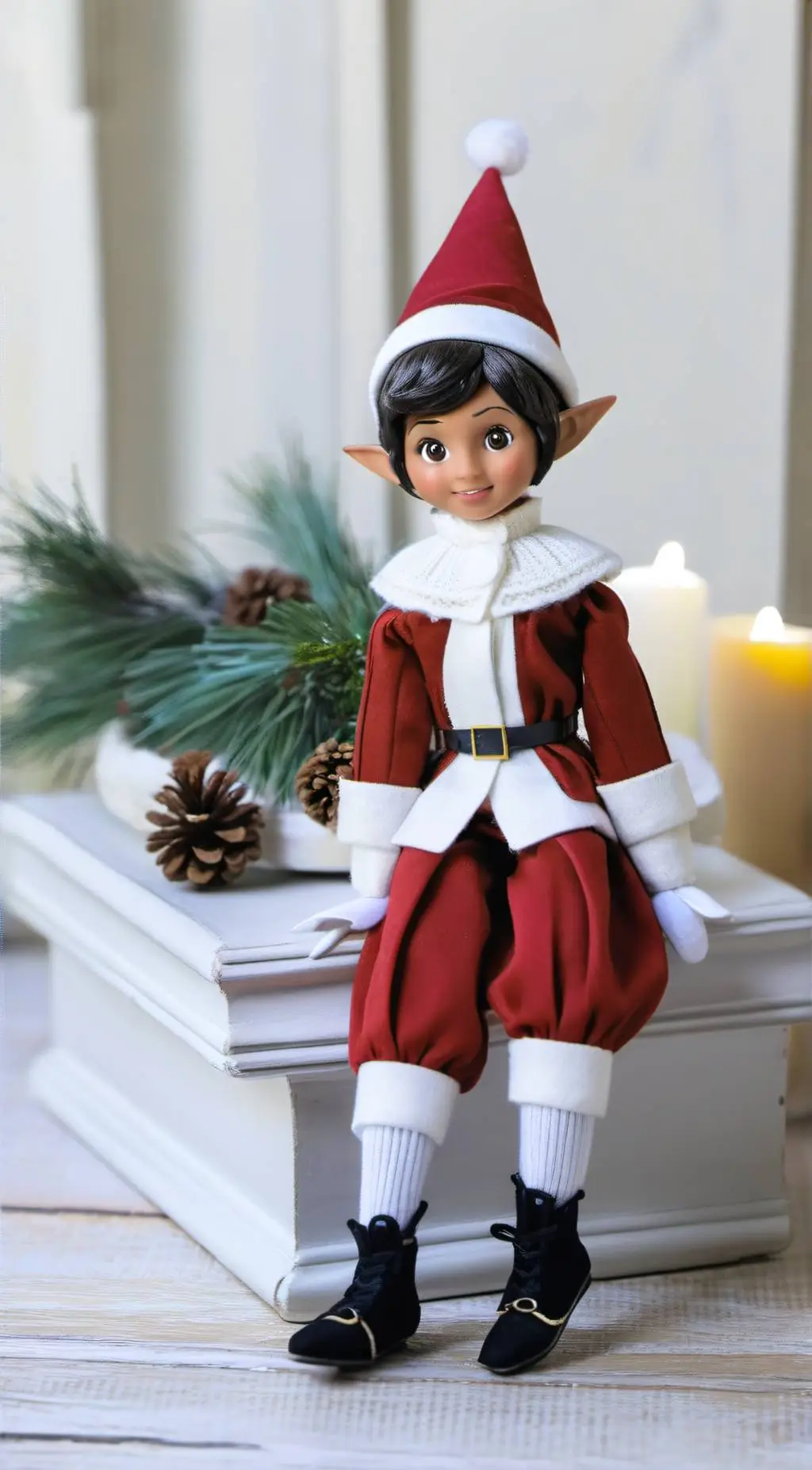 Talkie AI - Chat with Boy Elf-Dark skin