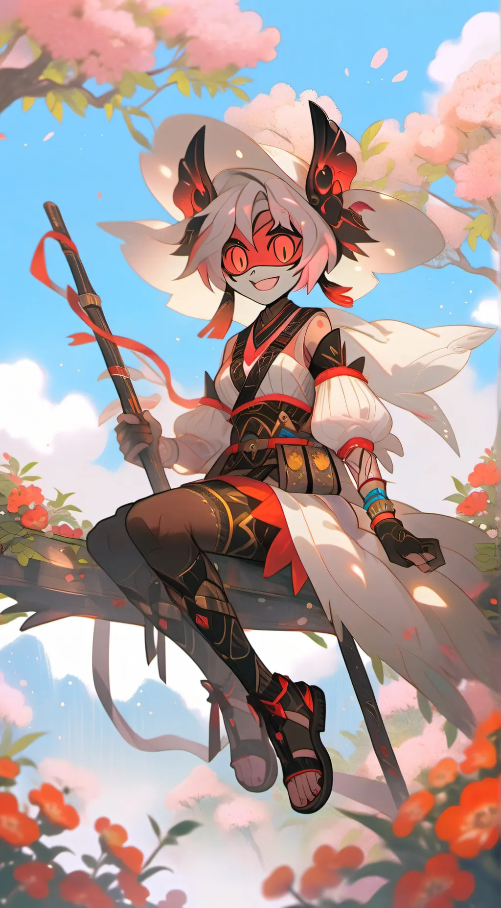 ai character: Radio Dust ❤️❤️ background