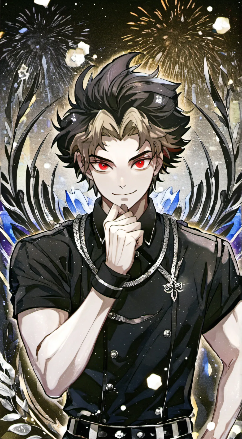 ai character: Max background