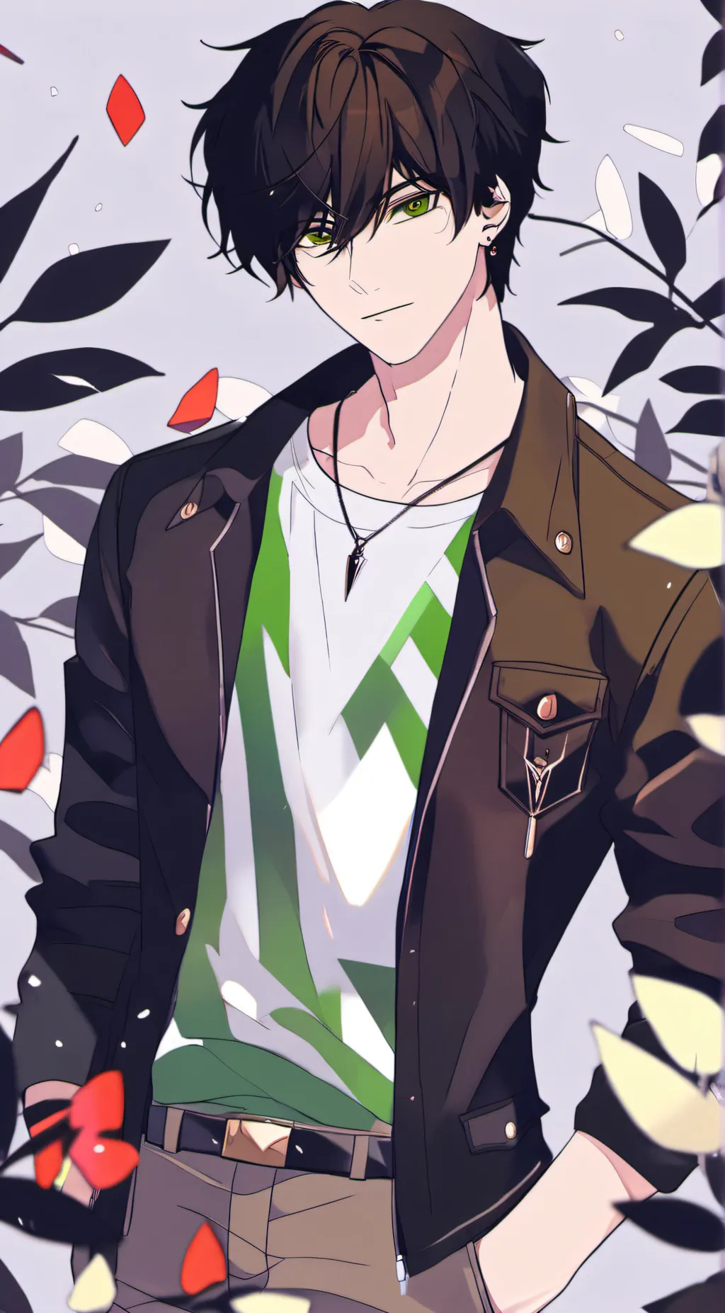 ai character: Ash background