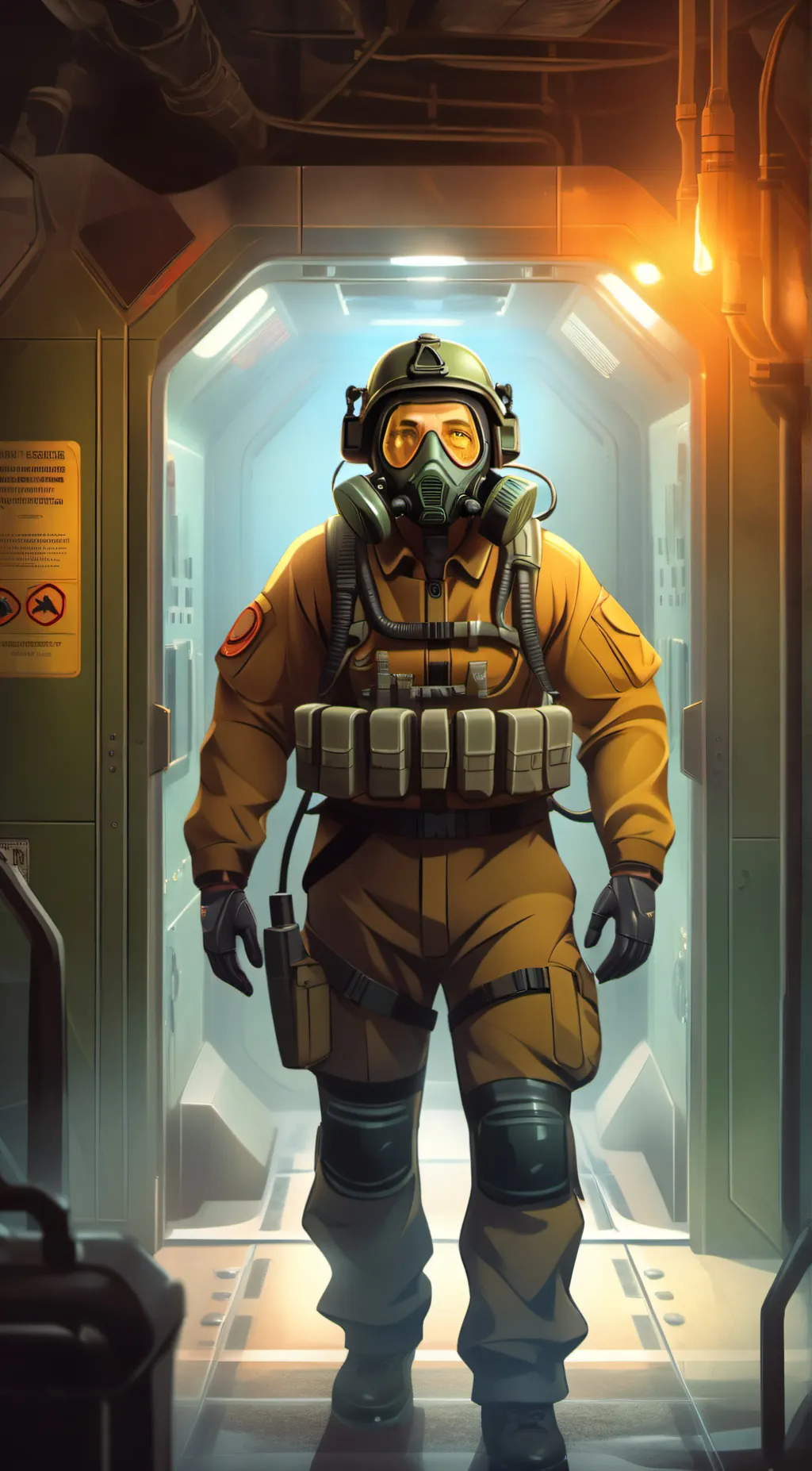 ai character: nuclear fallout background