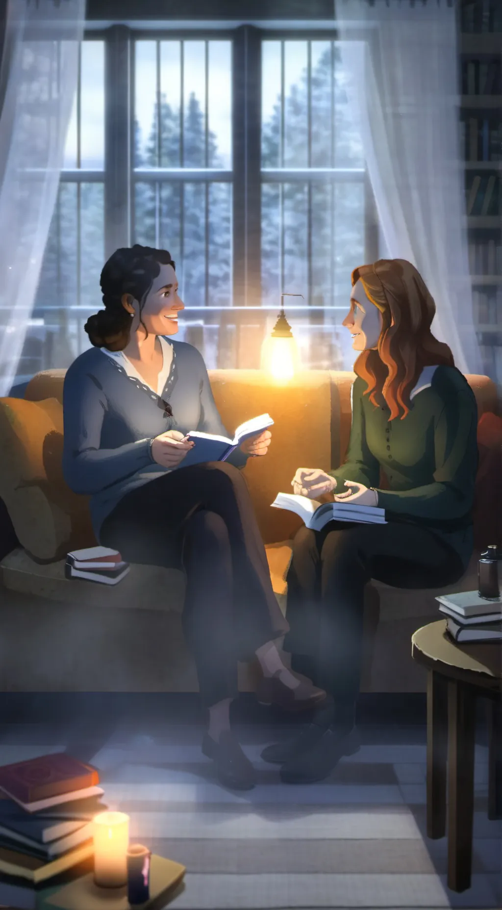 ai character: Lucy background