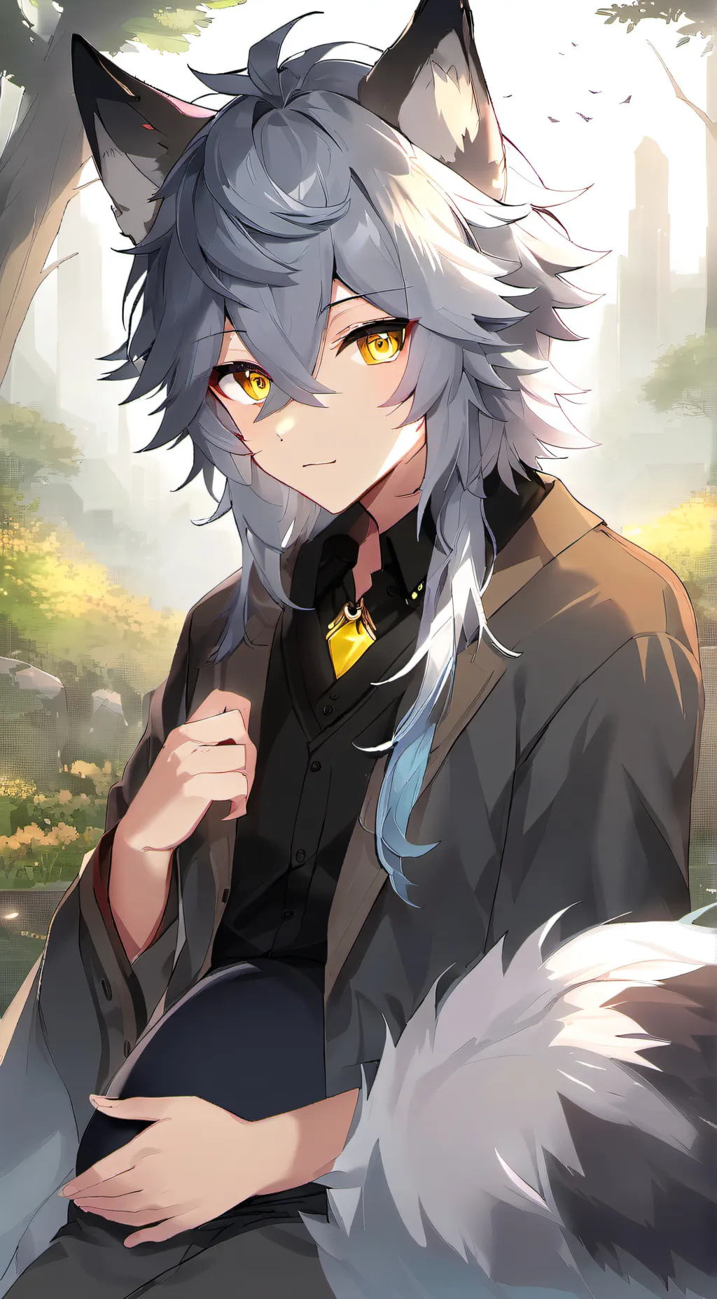 ai character: ✿-Nixie-✿ background