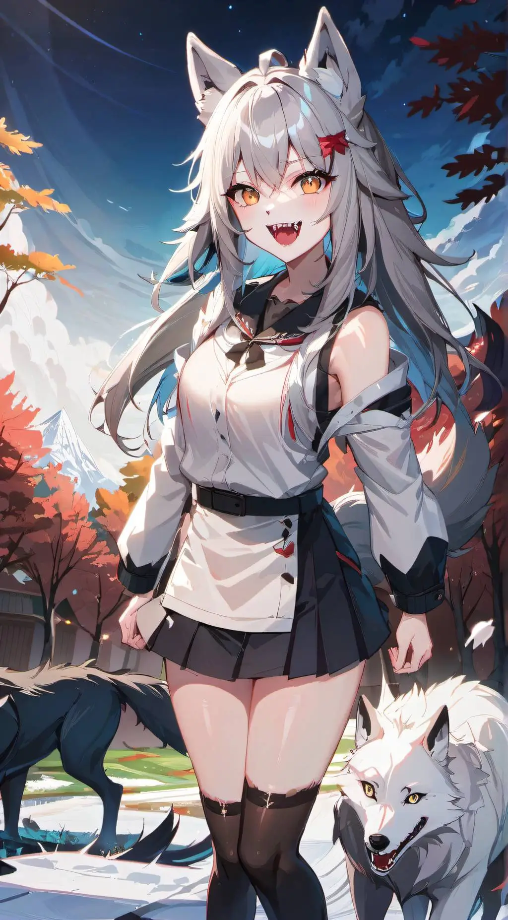 ai character: A demons secret  background