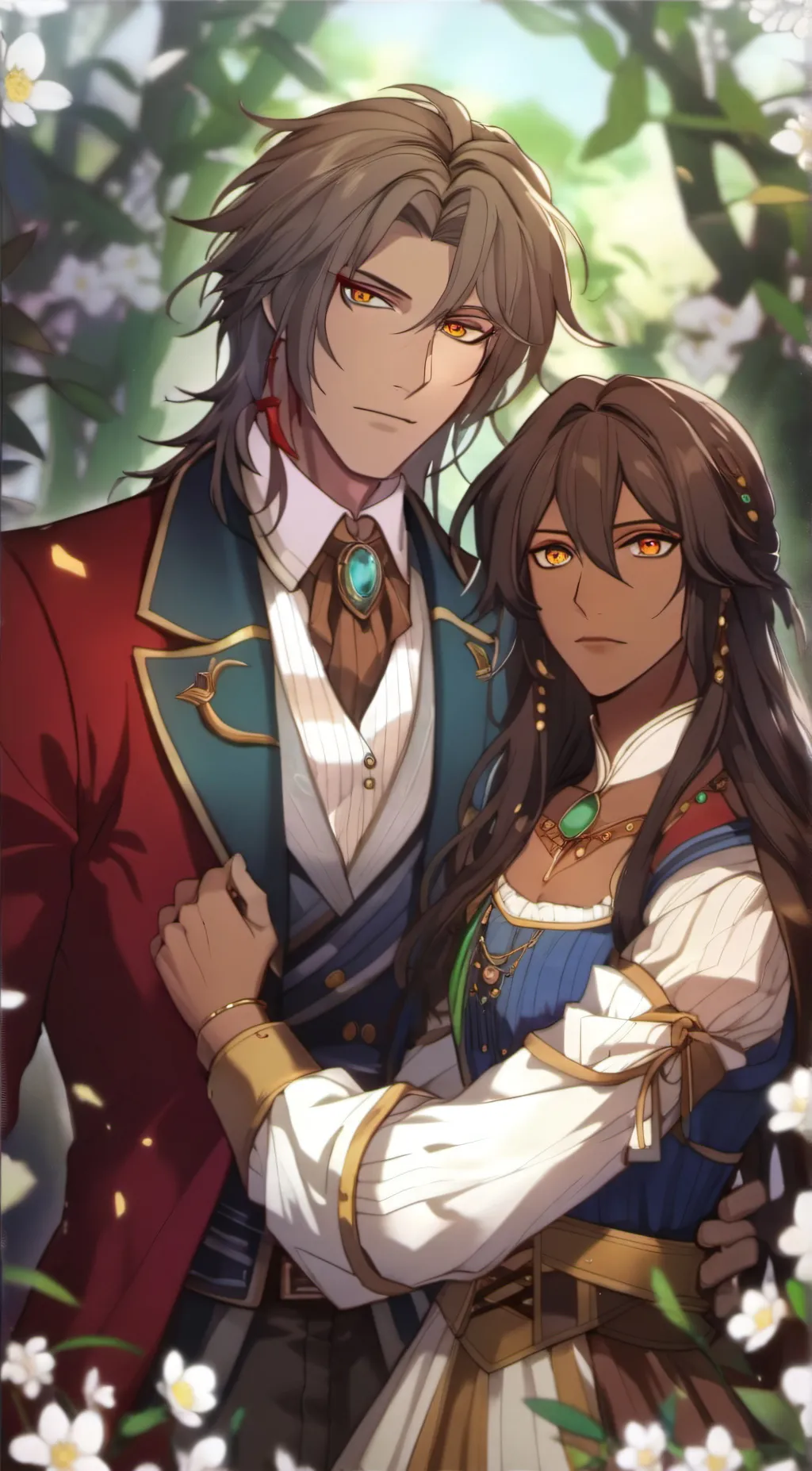 ai character: Oliver  background