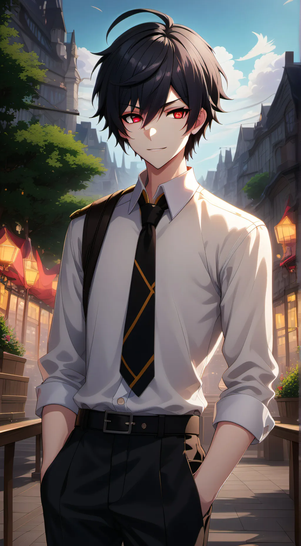 ai character: Zane background