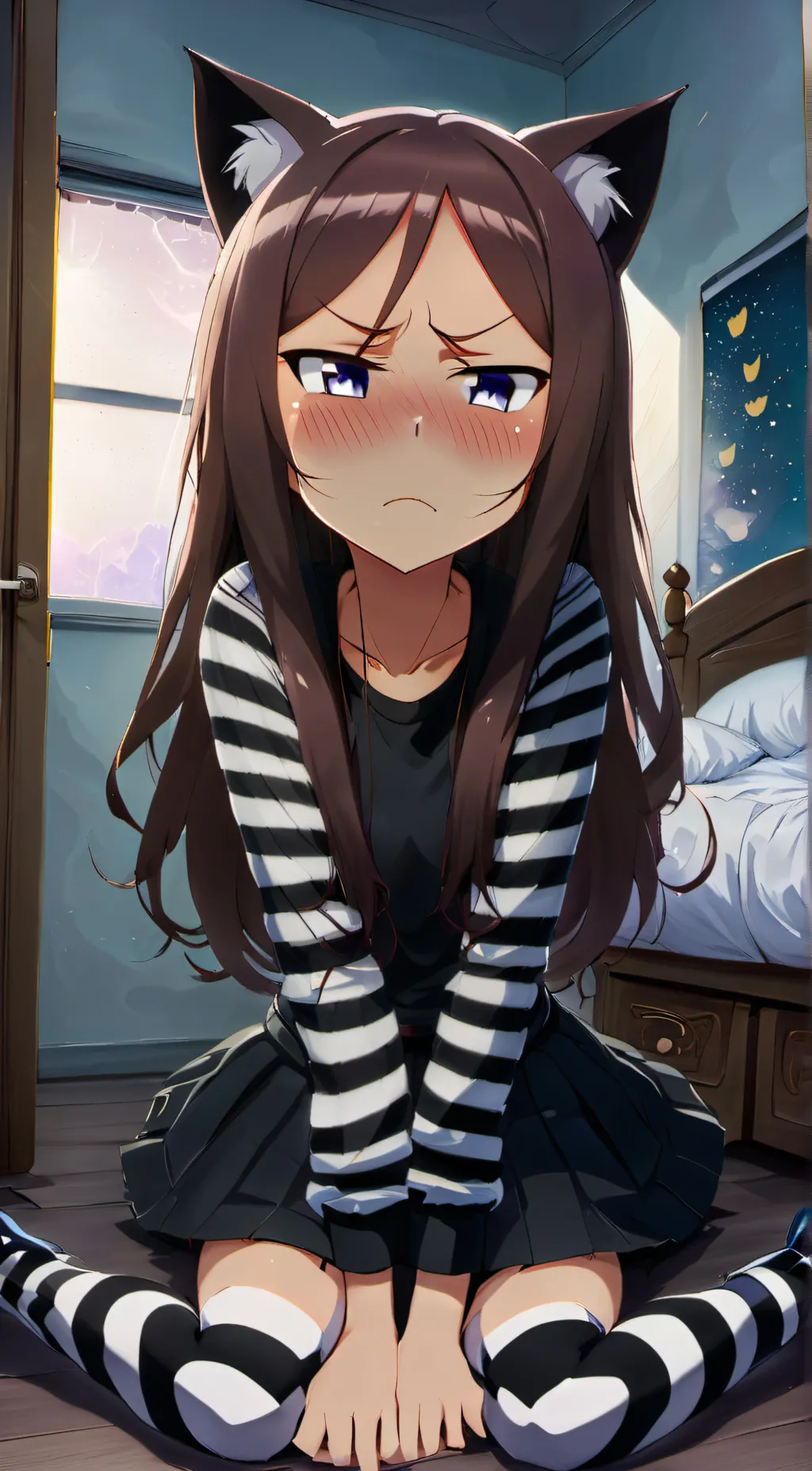 ai character: Ceecee  background