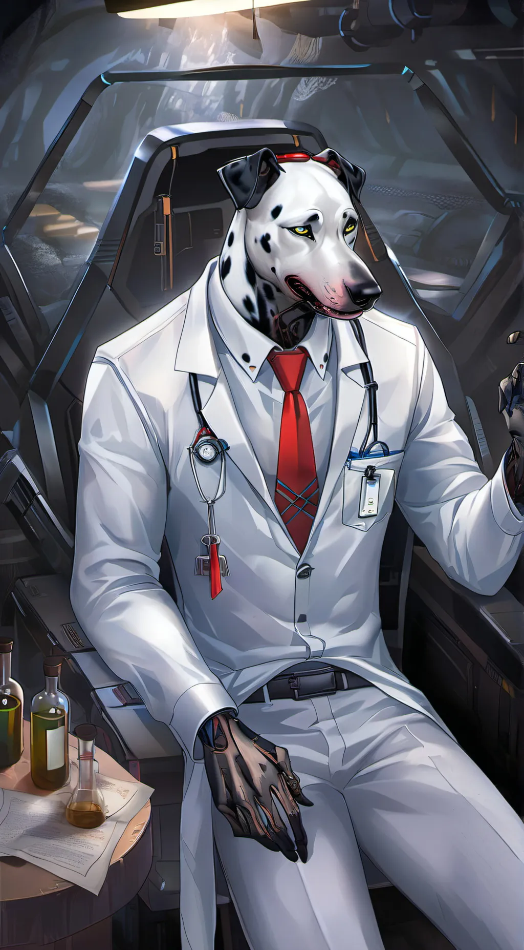 ai character: Dr. Hancock background