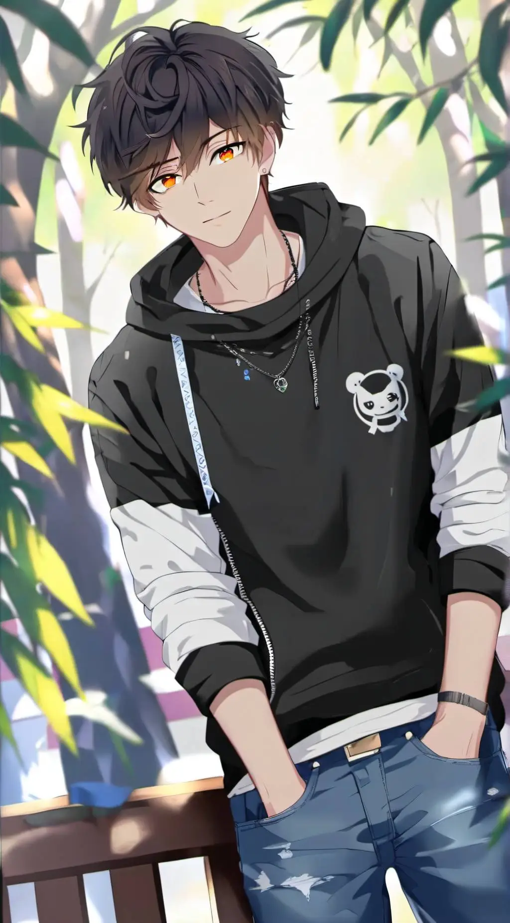 ai character: Adam background