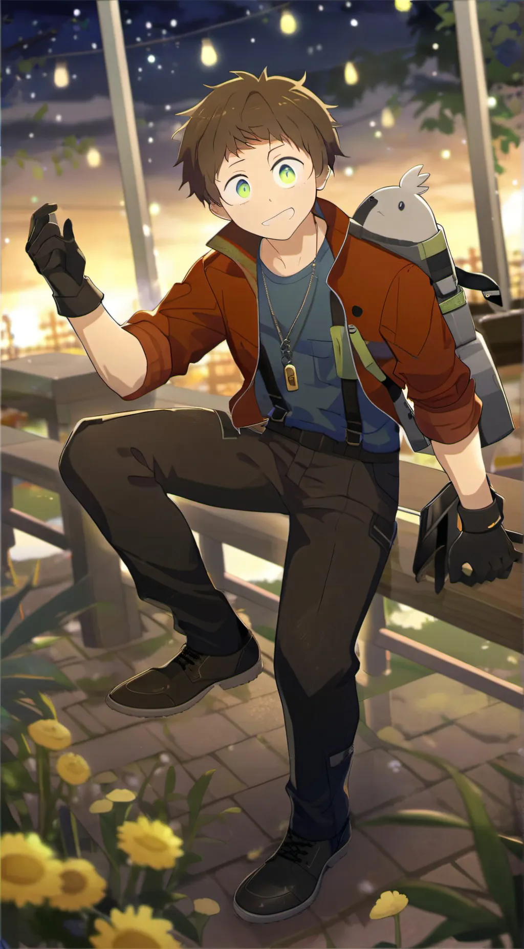 ai character: Clyde! background