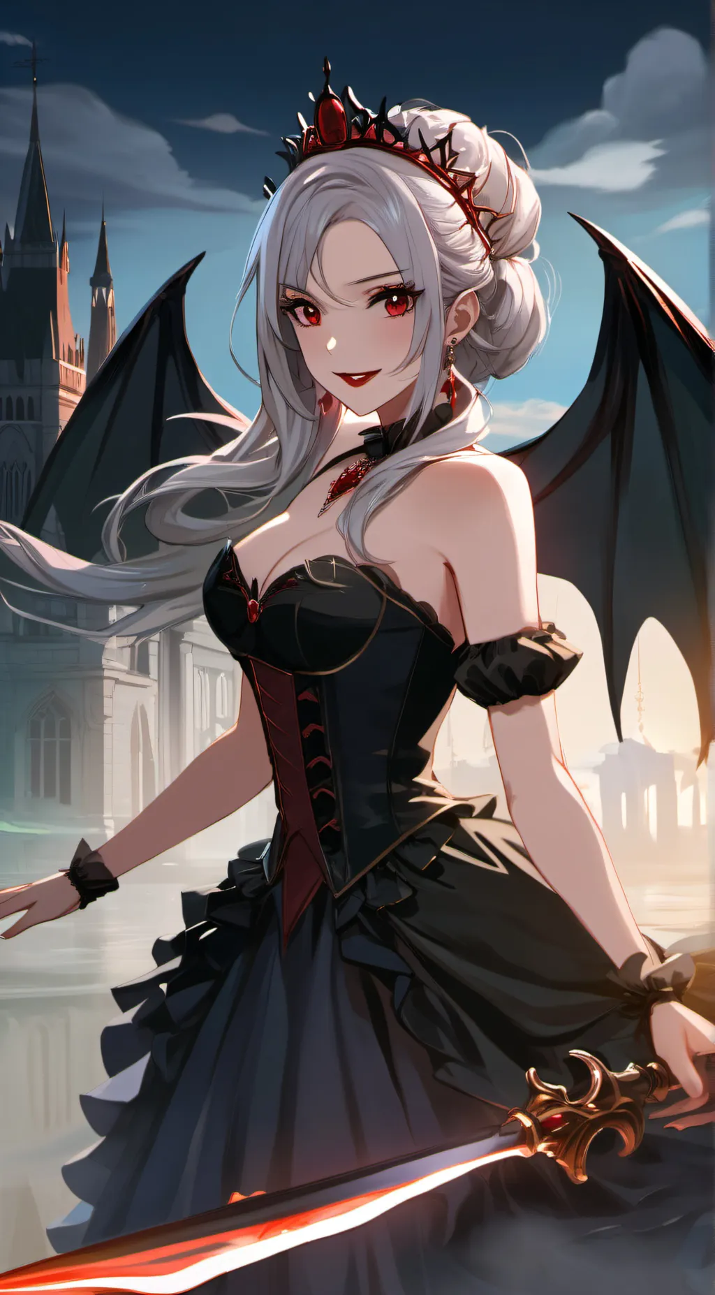 ai character: Aria background