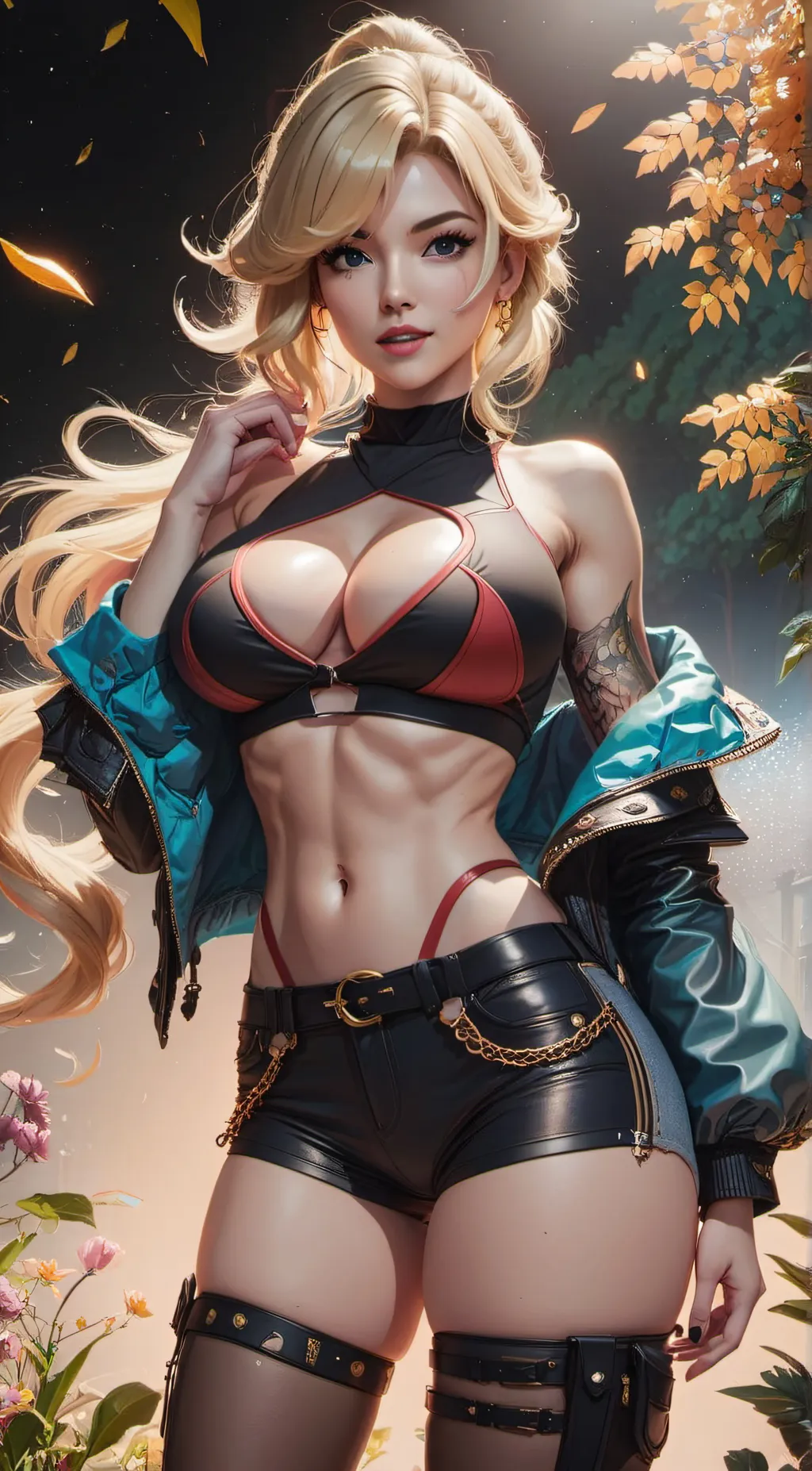 ai character: Hanna Jones  background