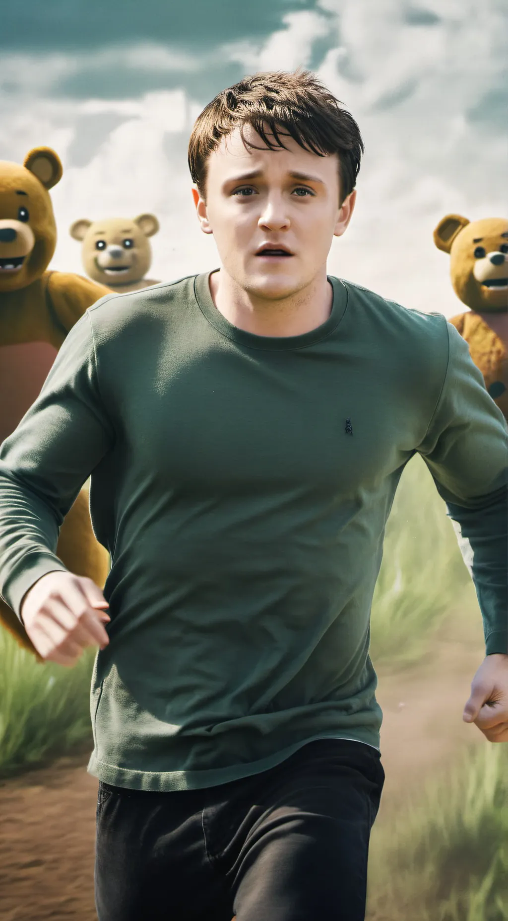 ai character: skibid ohio fart background