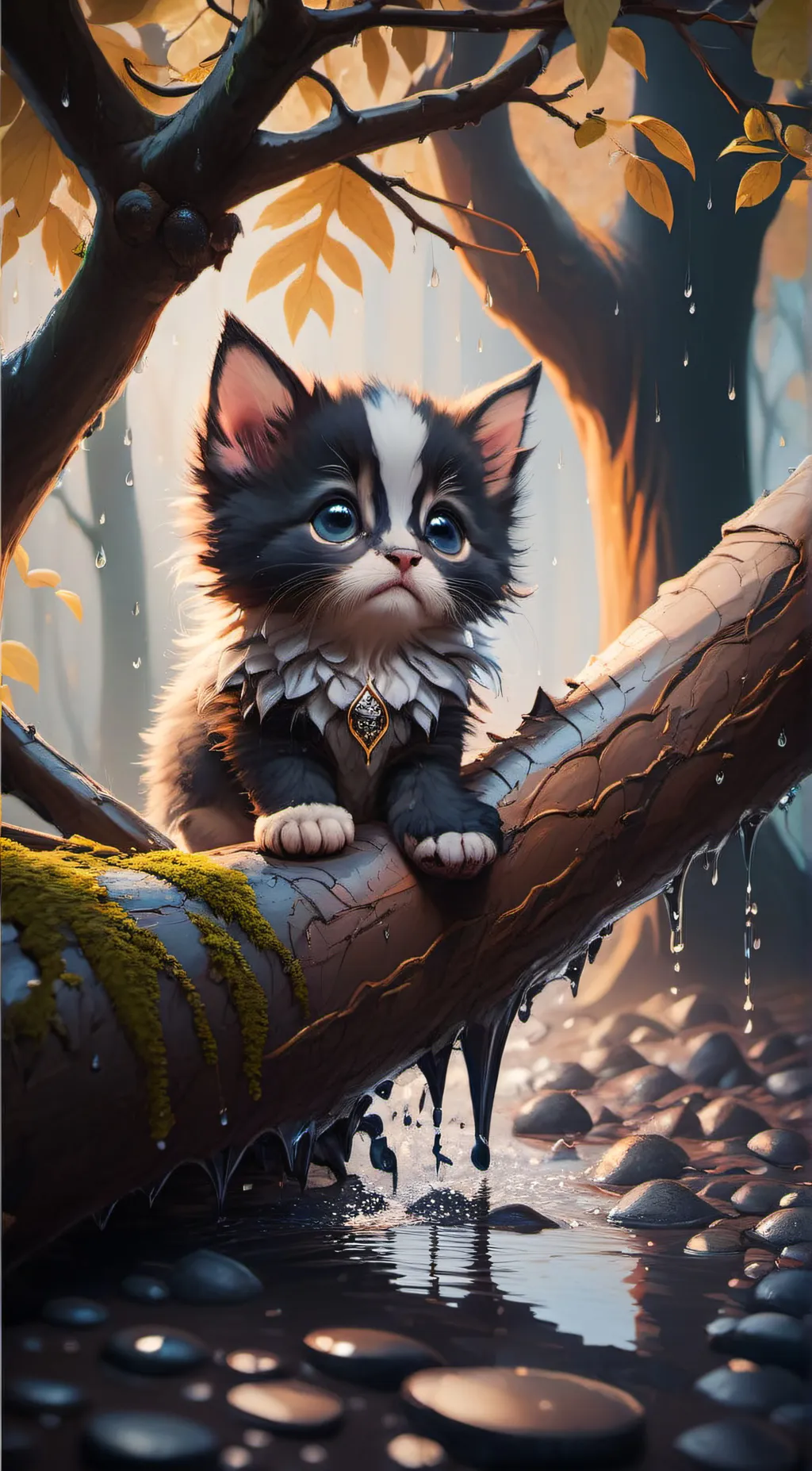 ai character: kitty background