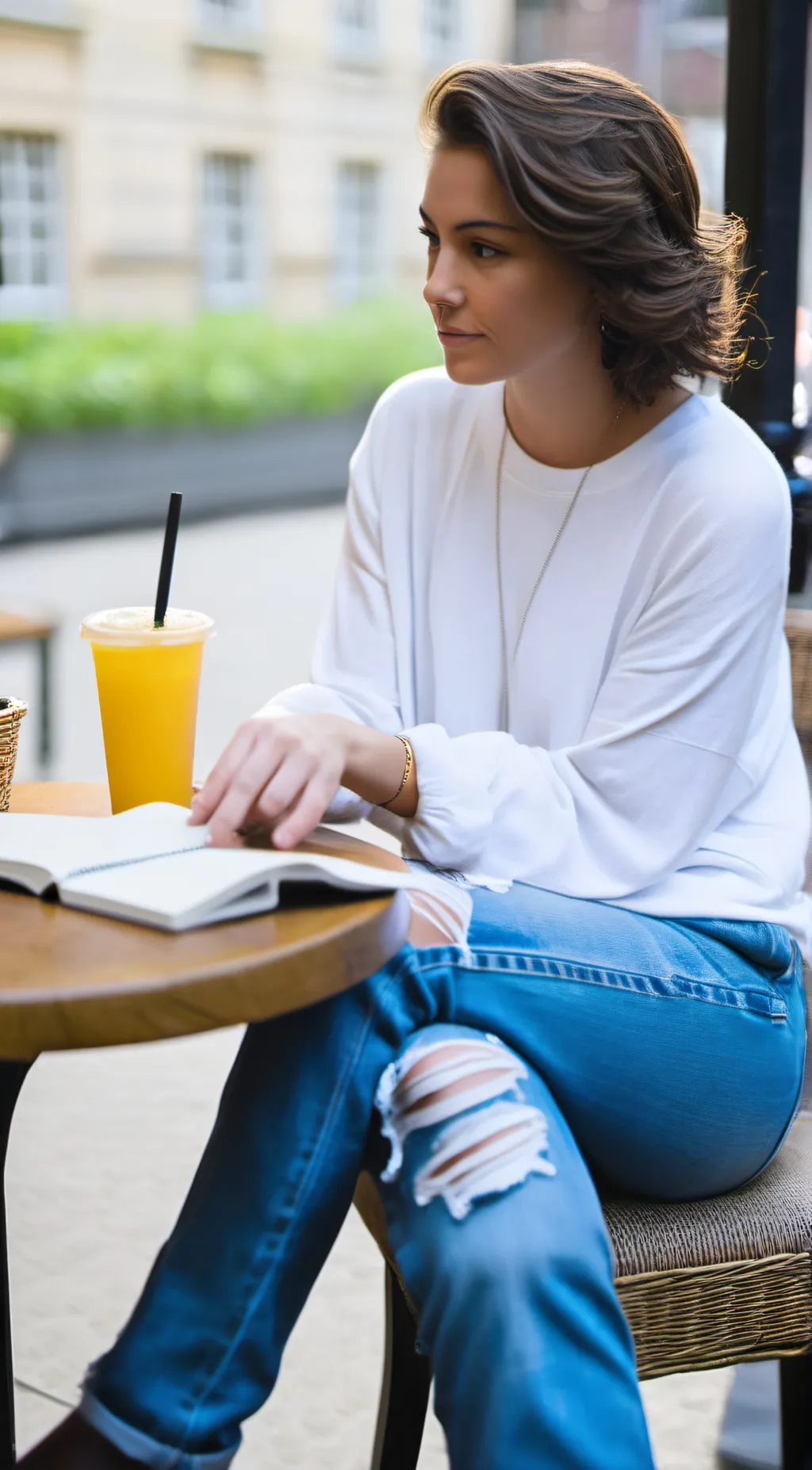 ai character: Amanda background