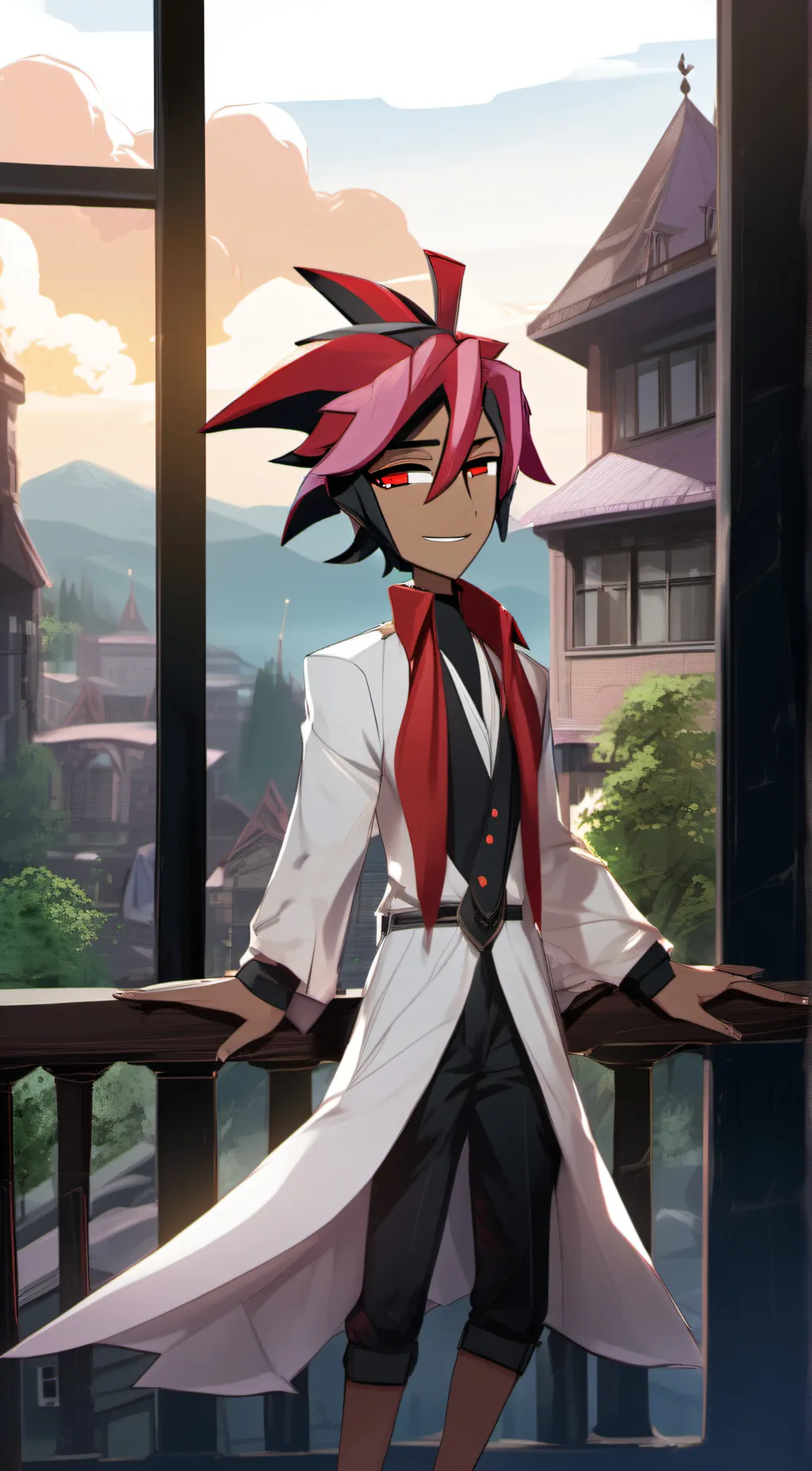 ai character: Alastor  background