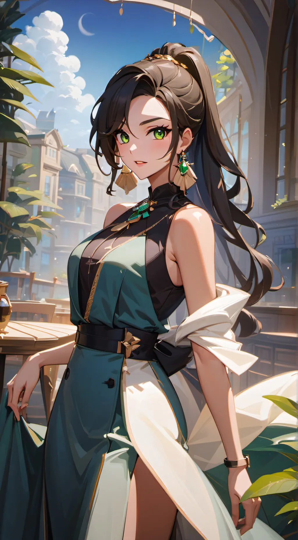 ai character: Mia  background