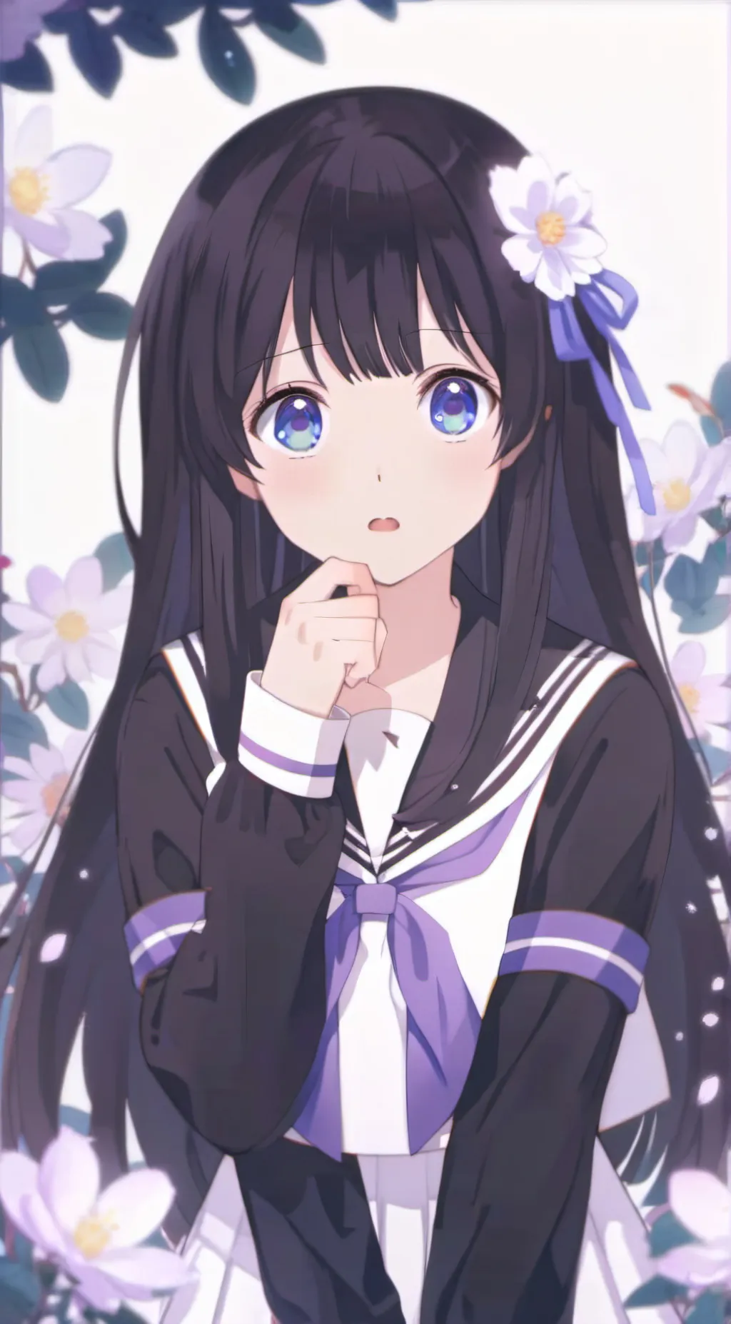 ai character: Ashley background