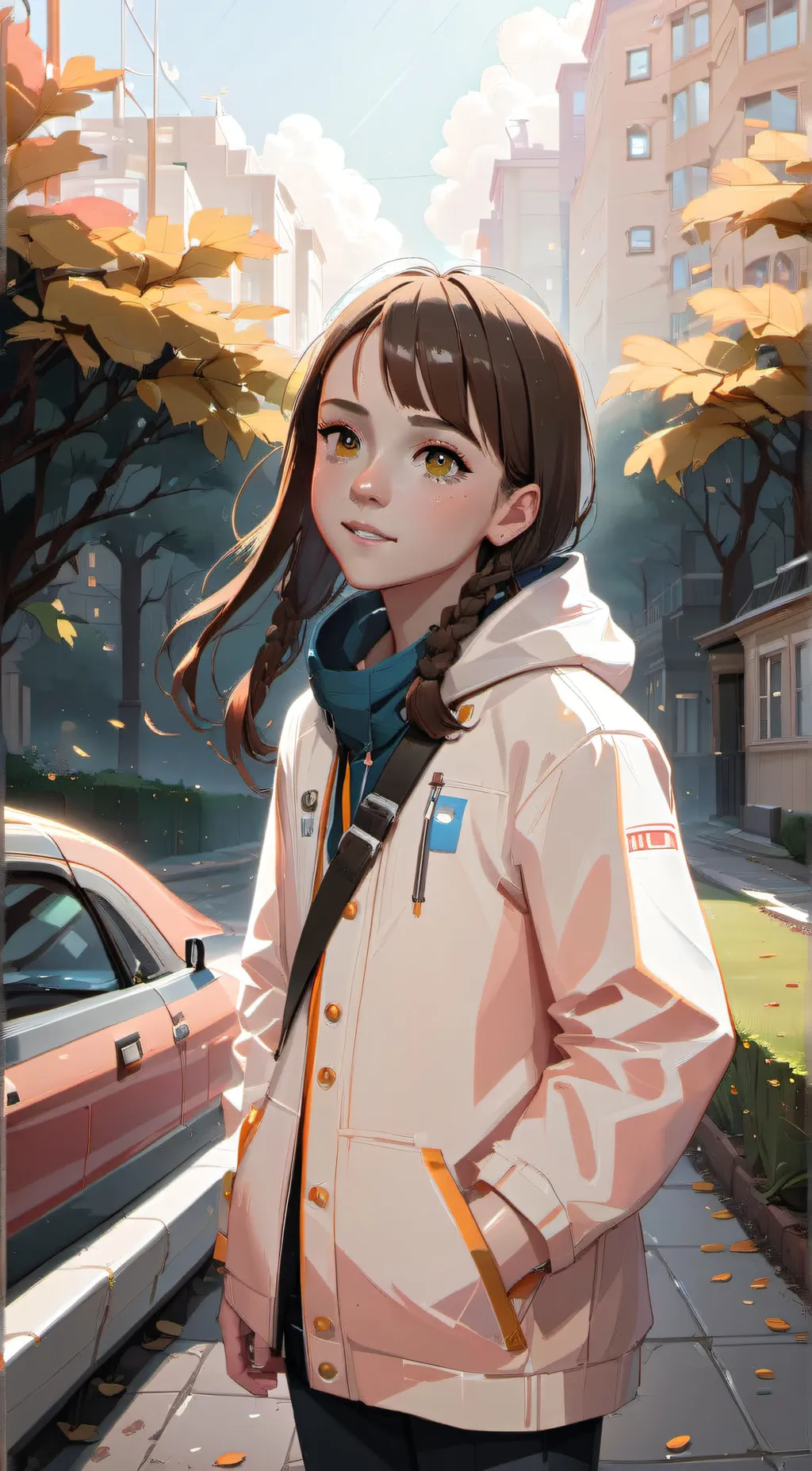 ai character: Sexy  background