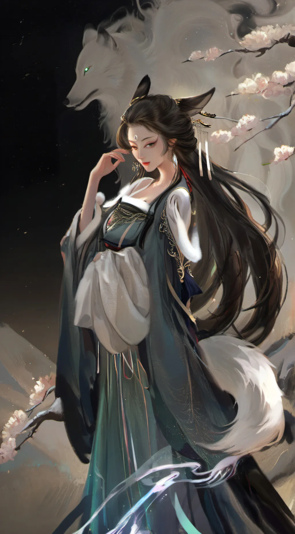 ai character: Naoko background