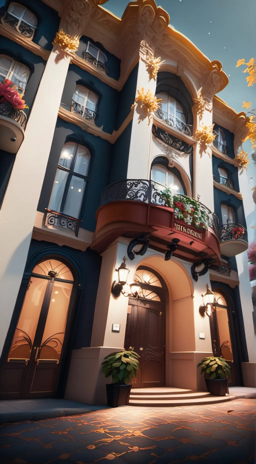 ai character: doors background