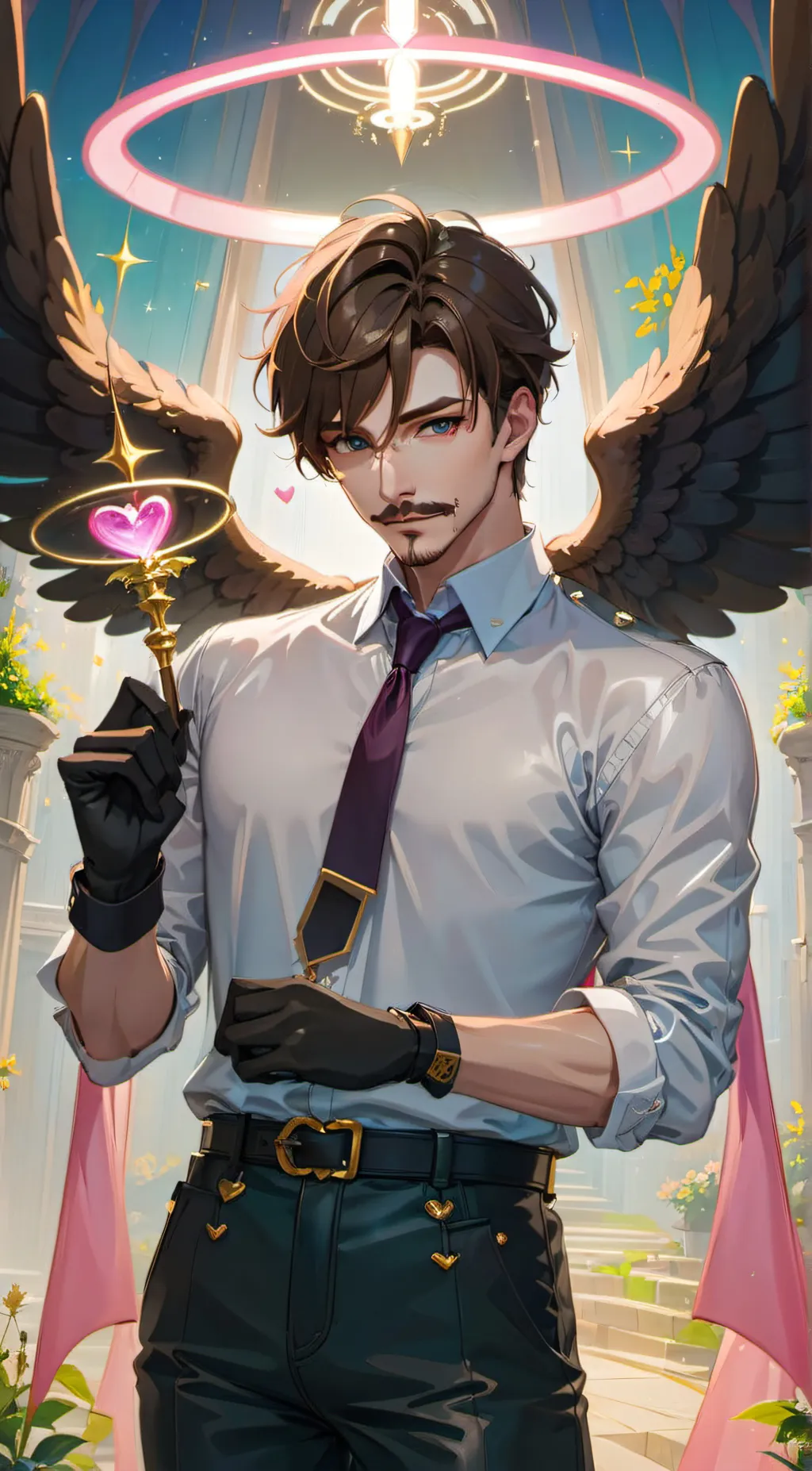 ai character: Reginald (cupid) background