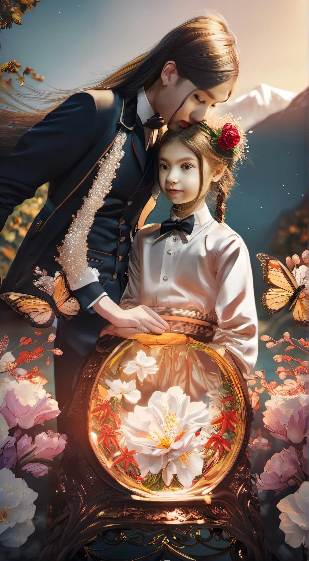 ai character: ema background