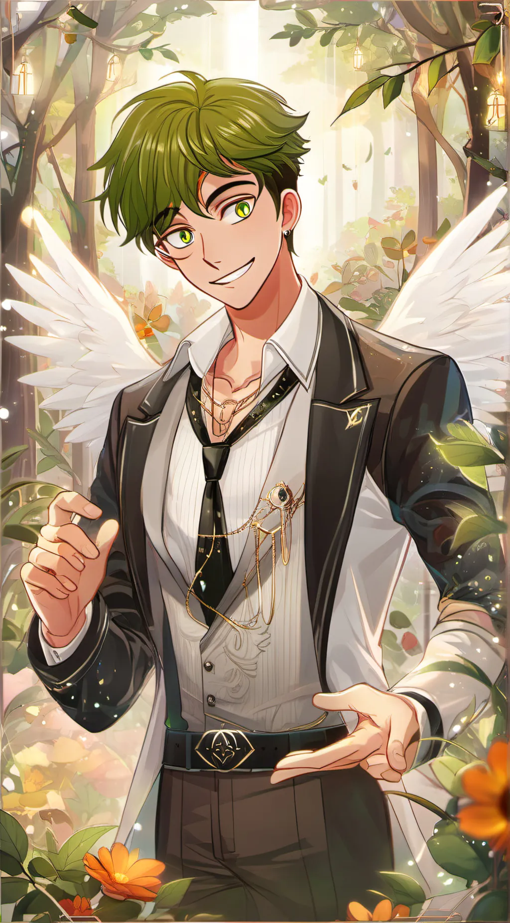 ai character: Cosmo  background