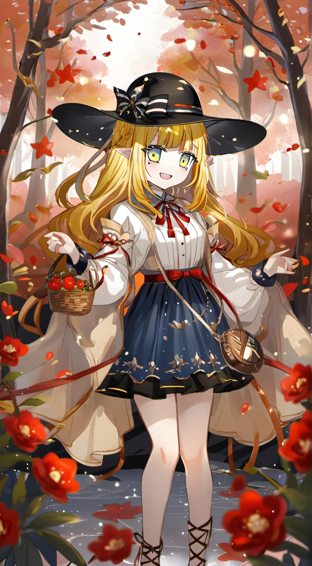 ai character: izzy background