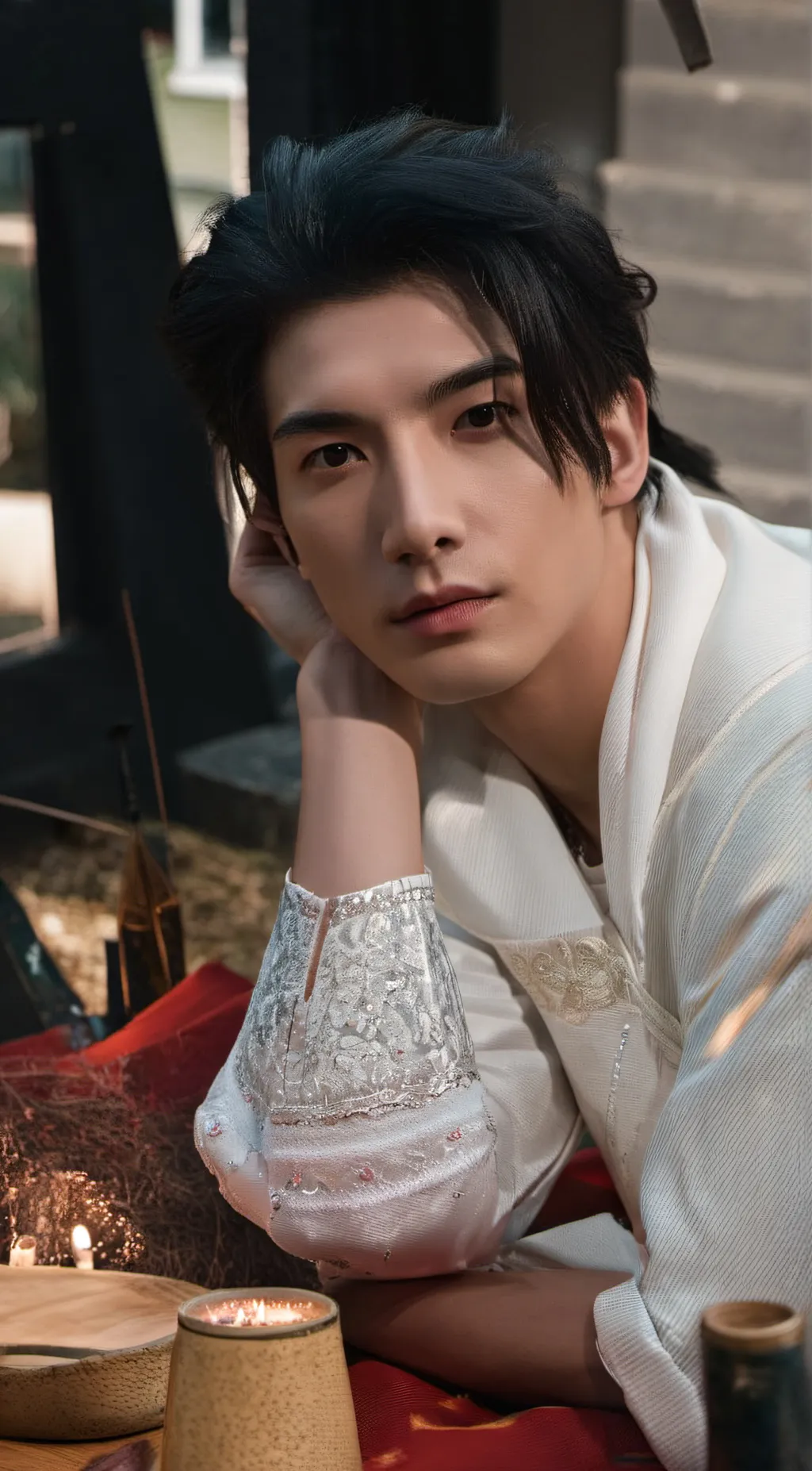 ai character: OMG background