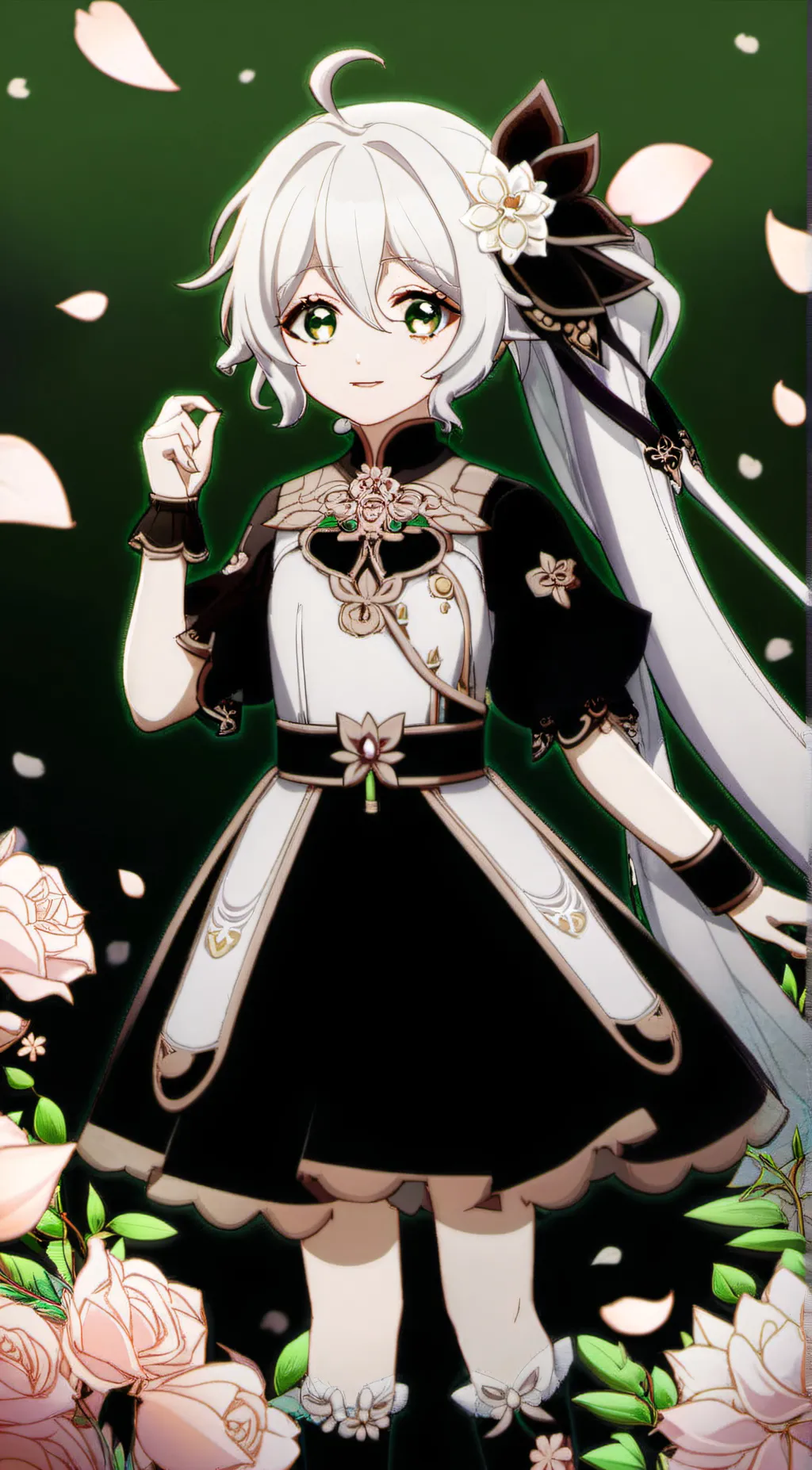 ai character: {modern} nahida background