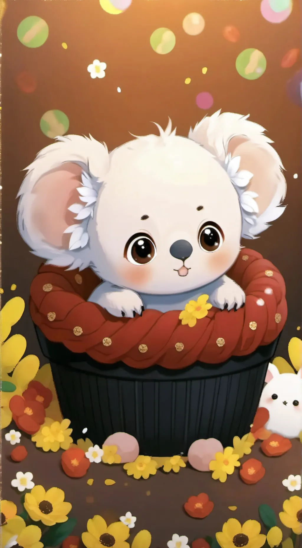 ai character: Dandelion  background