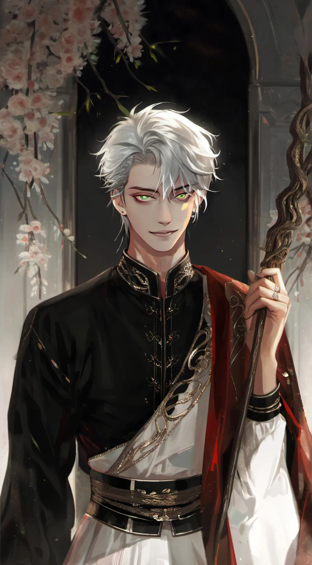 ai character: Xavier  background