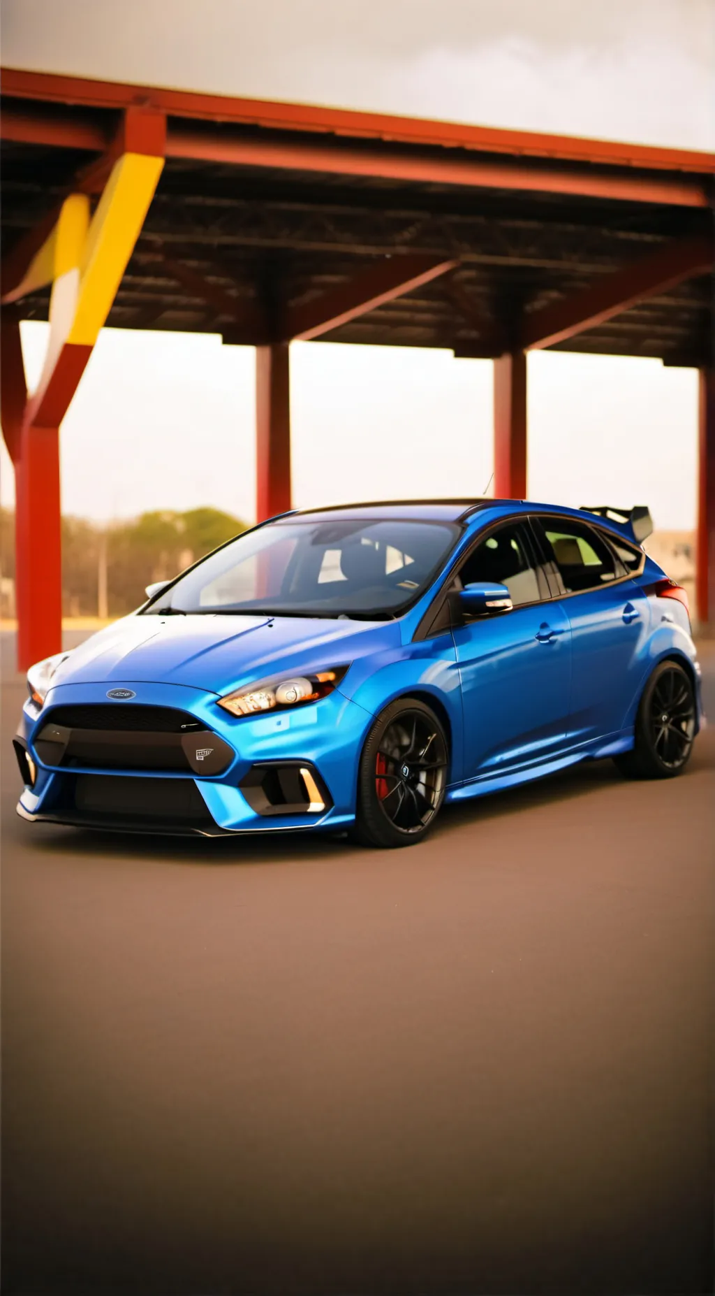 ai character: FORD FOCUS RS  background