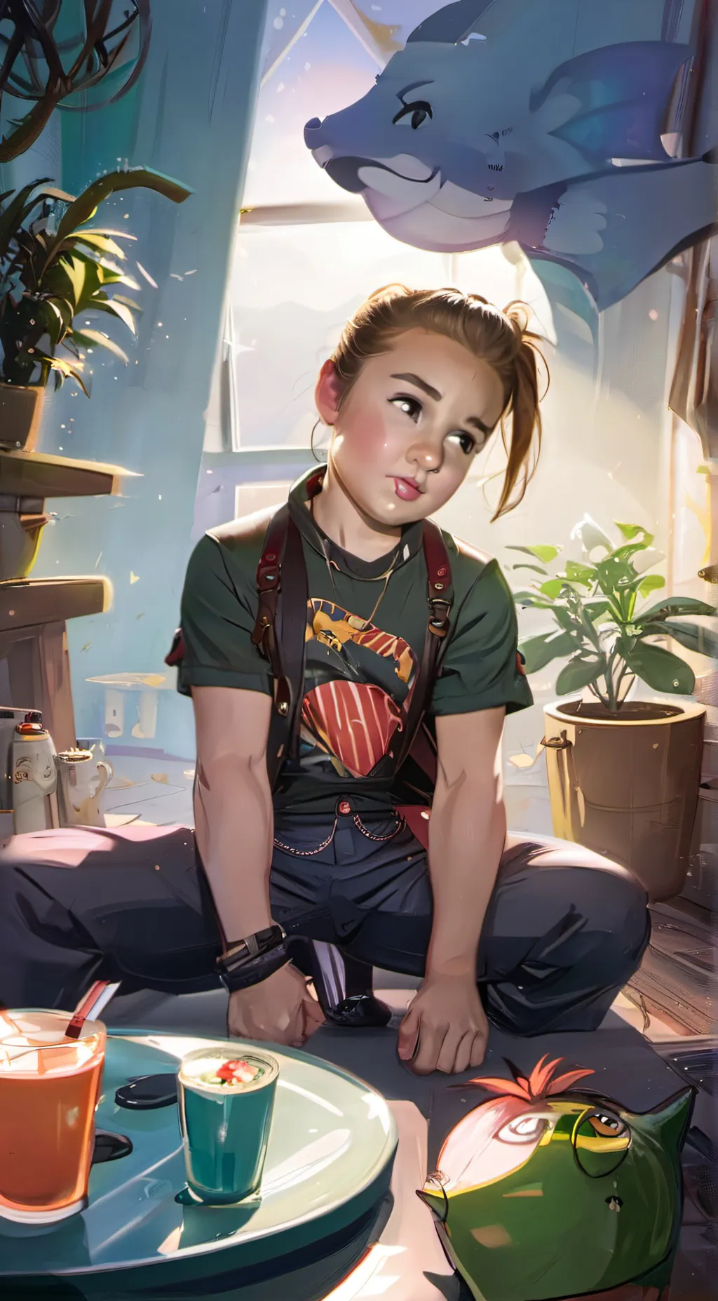 ai character: Taila background