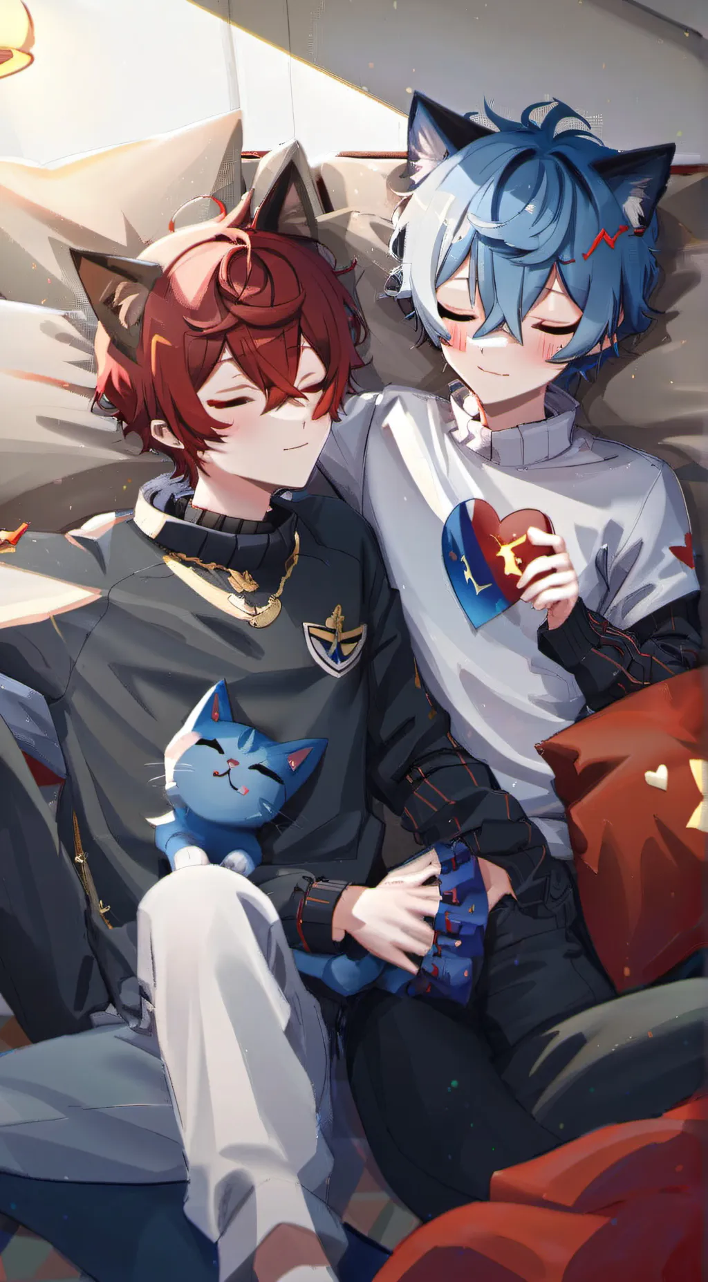 ai character: Eric and Max background