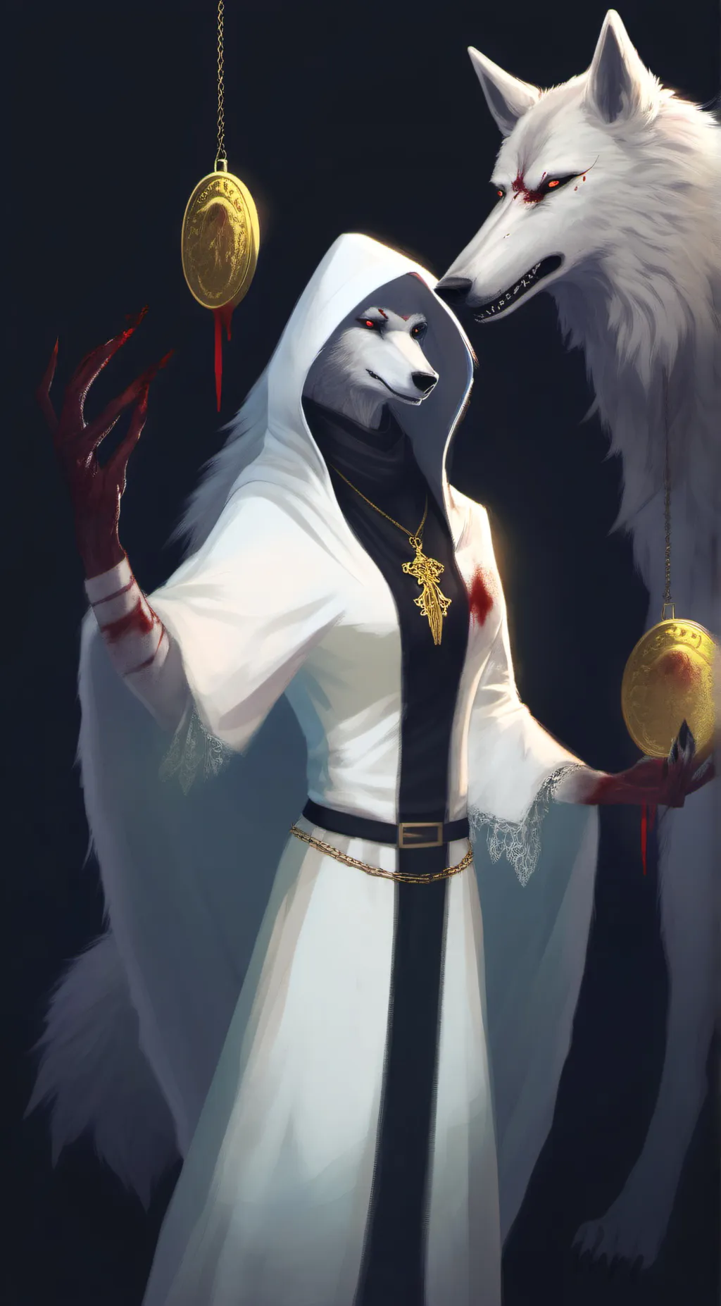 ai character: Vicar Amelia background