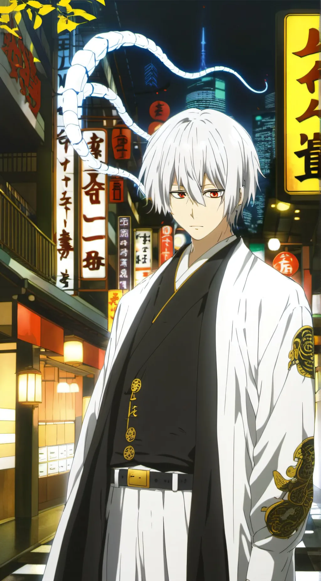 ai character: Ken Kenaki  background