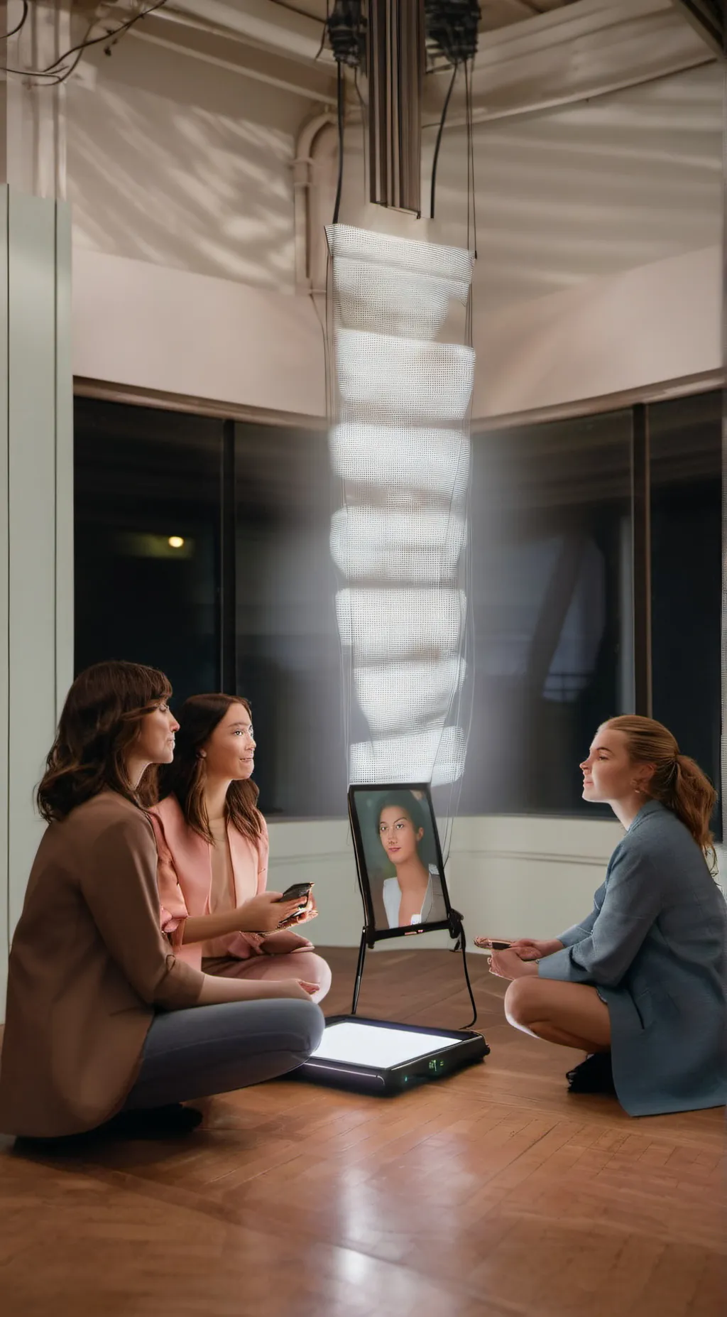 ai character: Anna, Becky, Emma background