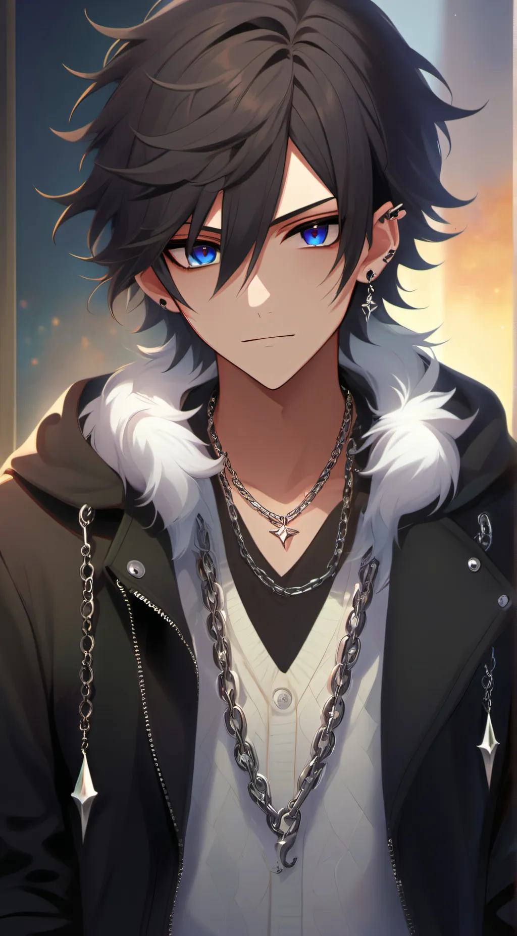 ai character: Leo background