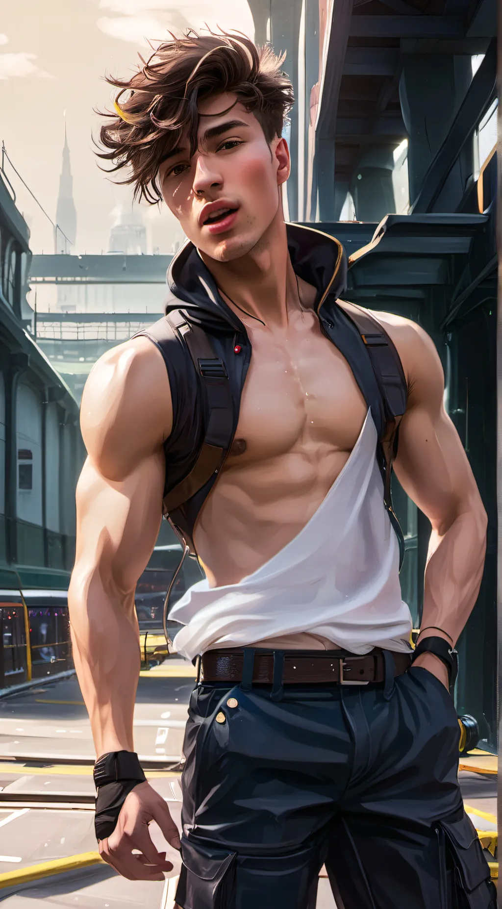 ai character: Grayson  background