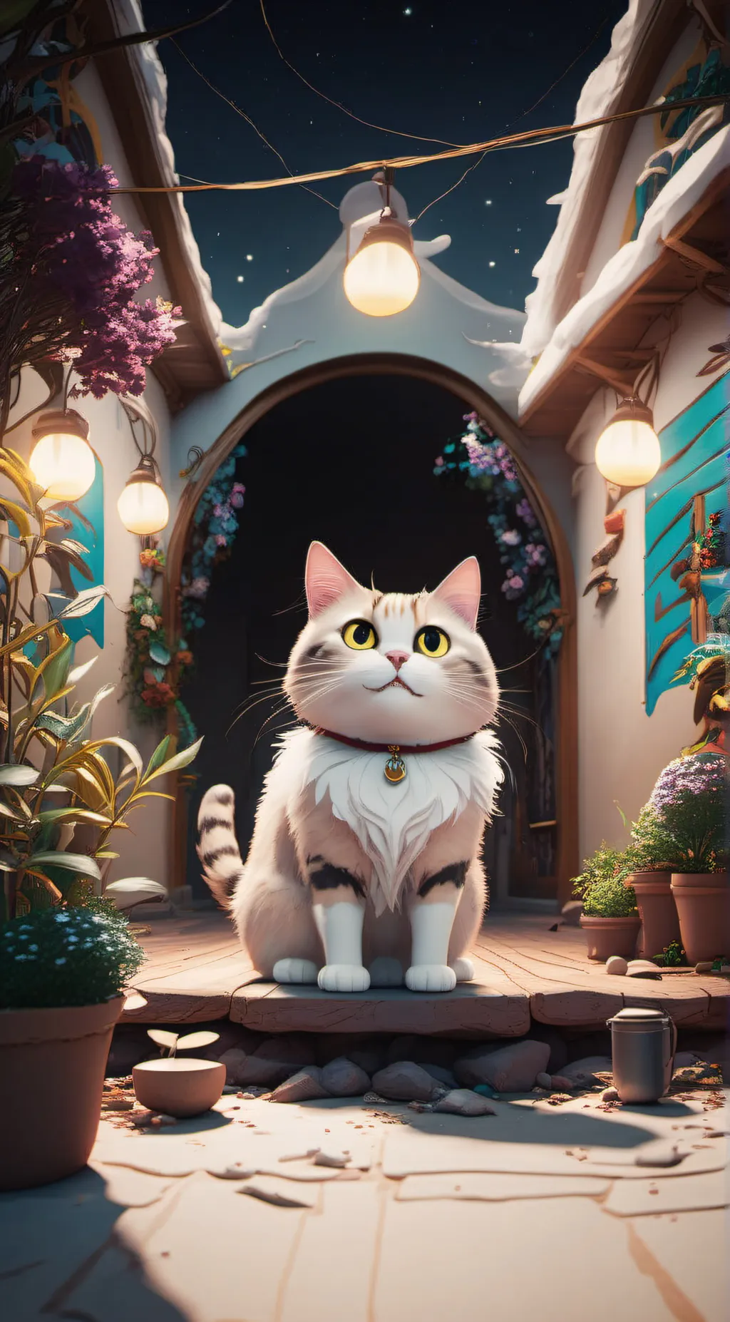 ai character: artemis  background