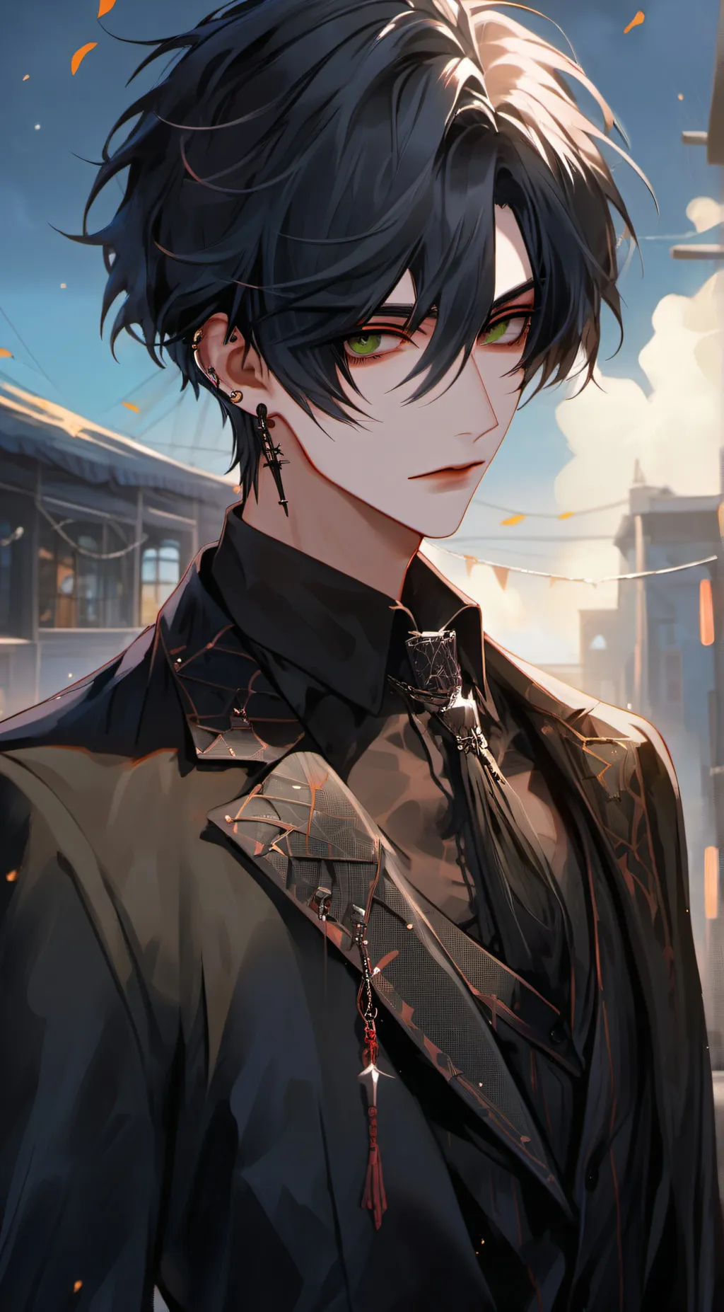 ai character: Oliver background