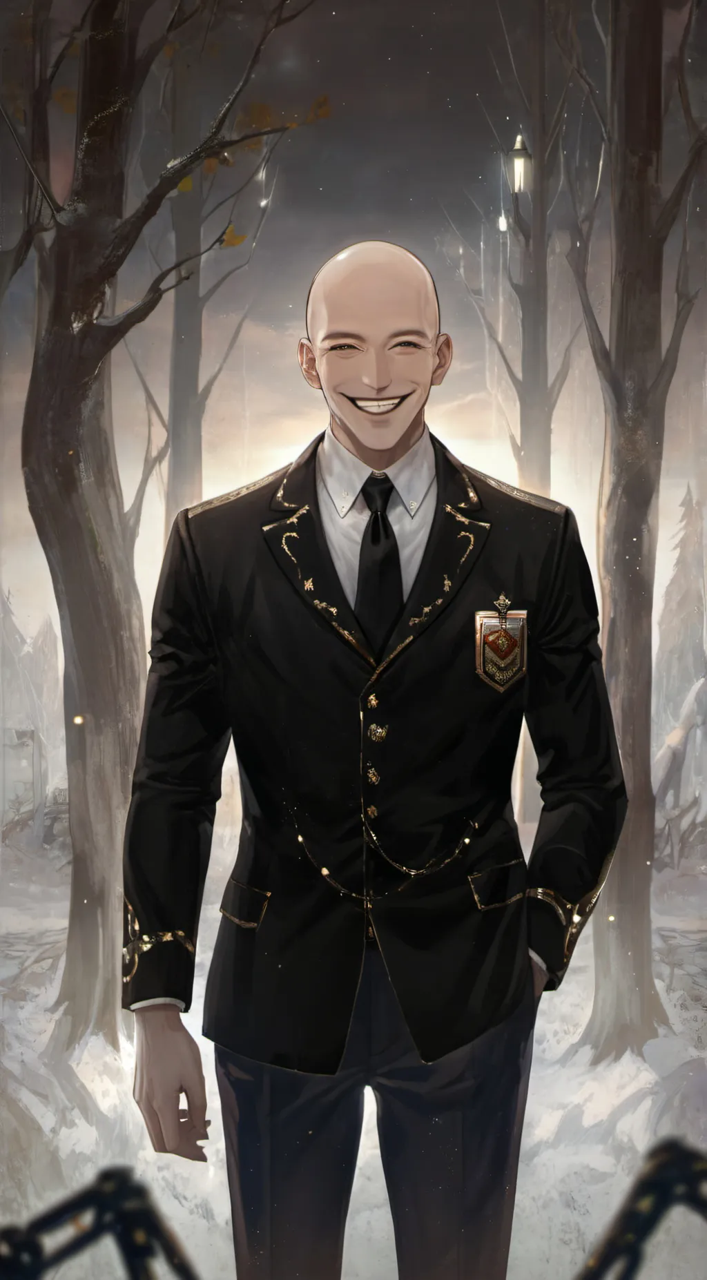 ai character: manager  background